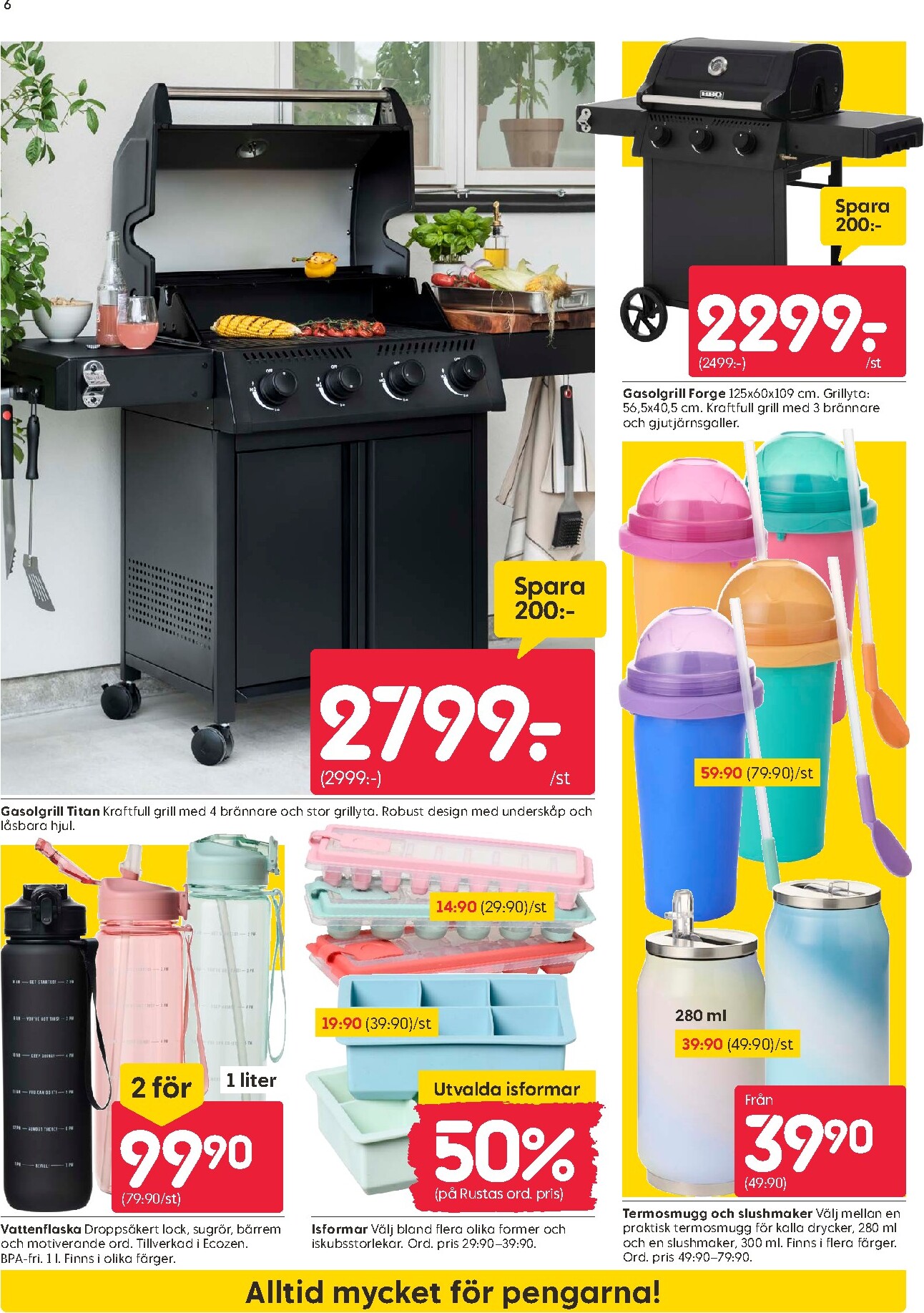 rusta - Aktuellt Rusta reklamblad från måndag, 22/06/2026 till söndag, 28/06/2026 - page: 6