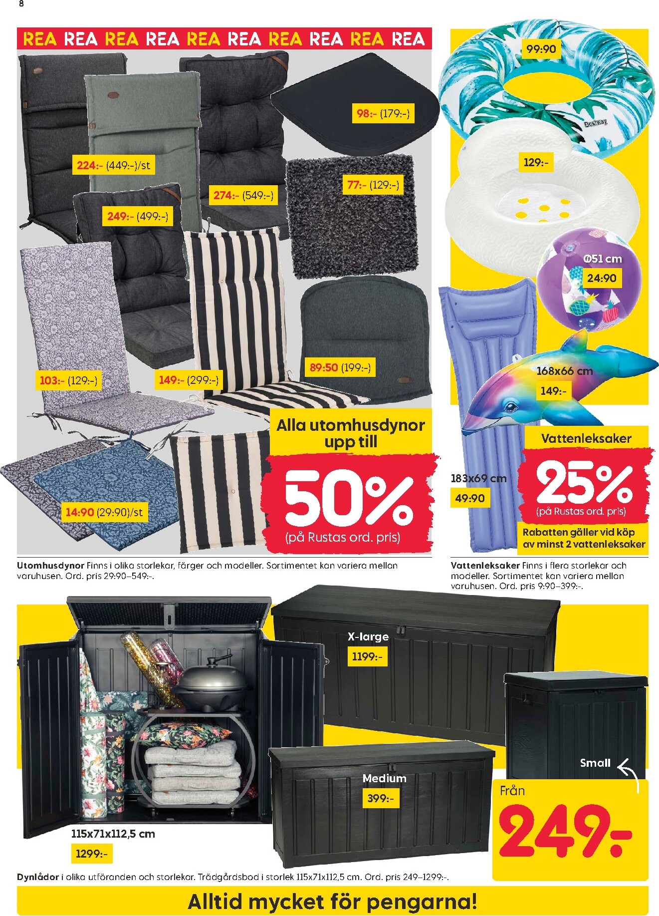 rusta - Aktuellt Rusta reklamblad från måndag, 22/06/2026 till söndag, 28/06/2026 - page: 8