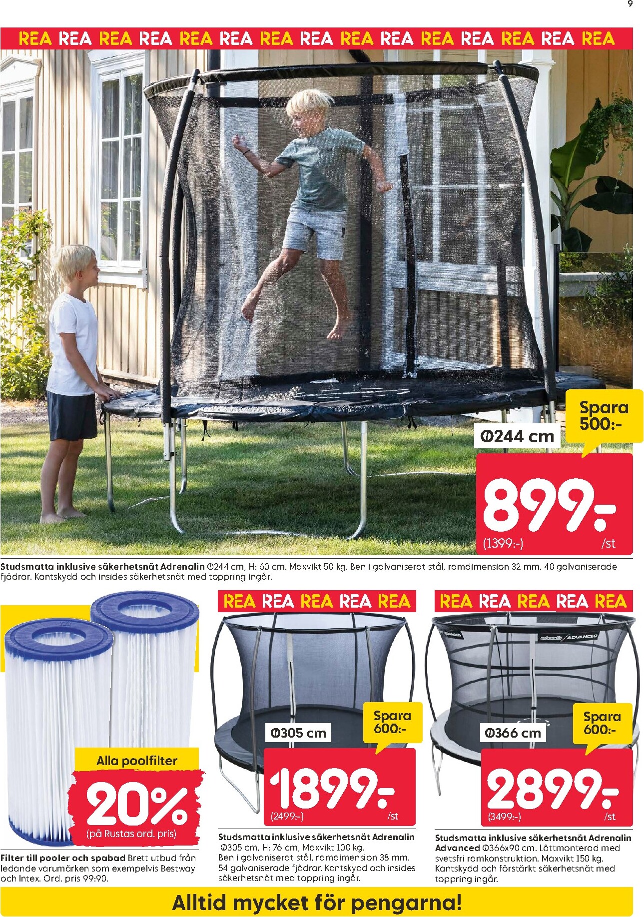 rusta - Aktuellt Rusta reklamblad från måndag, 22/06/2026 till söndag, 28/06/2026 - page: 9