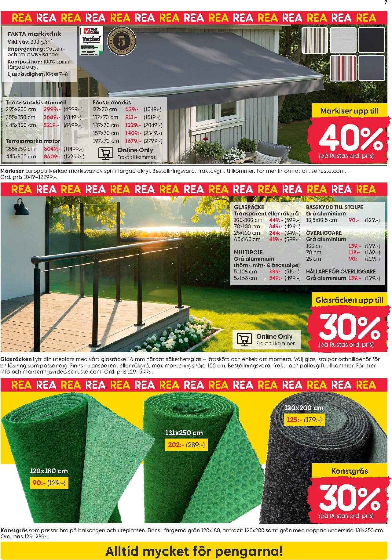rusta - Aktuellt Rusta reklamblad från måndag, 22/06/2026 till söndag, 28/06/2026 - page: 7