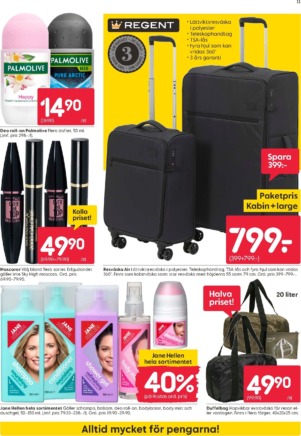 rusta - Aktuellt Rusta reklamblad från måndag, 29/06/2026 till söndag, 05/07/2026 - page: 11