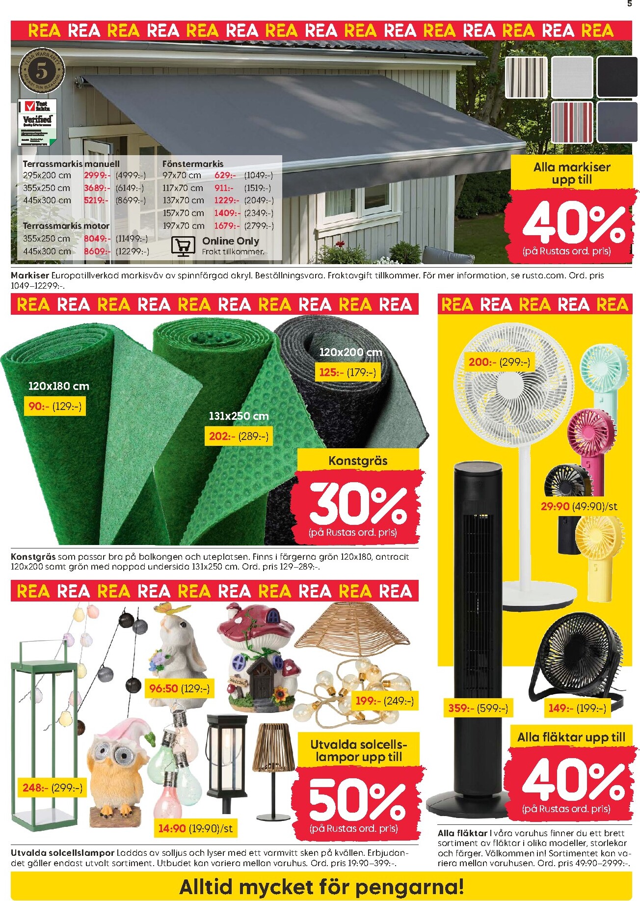 rusta - Aktuellt Rusta reklamblad från måndag, 29/06/2026 till söndag, 05/07/2026 - page: 5