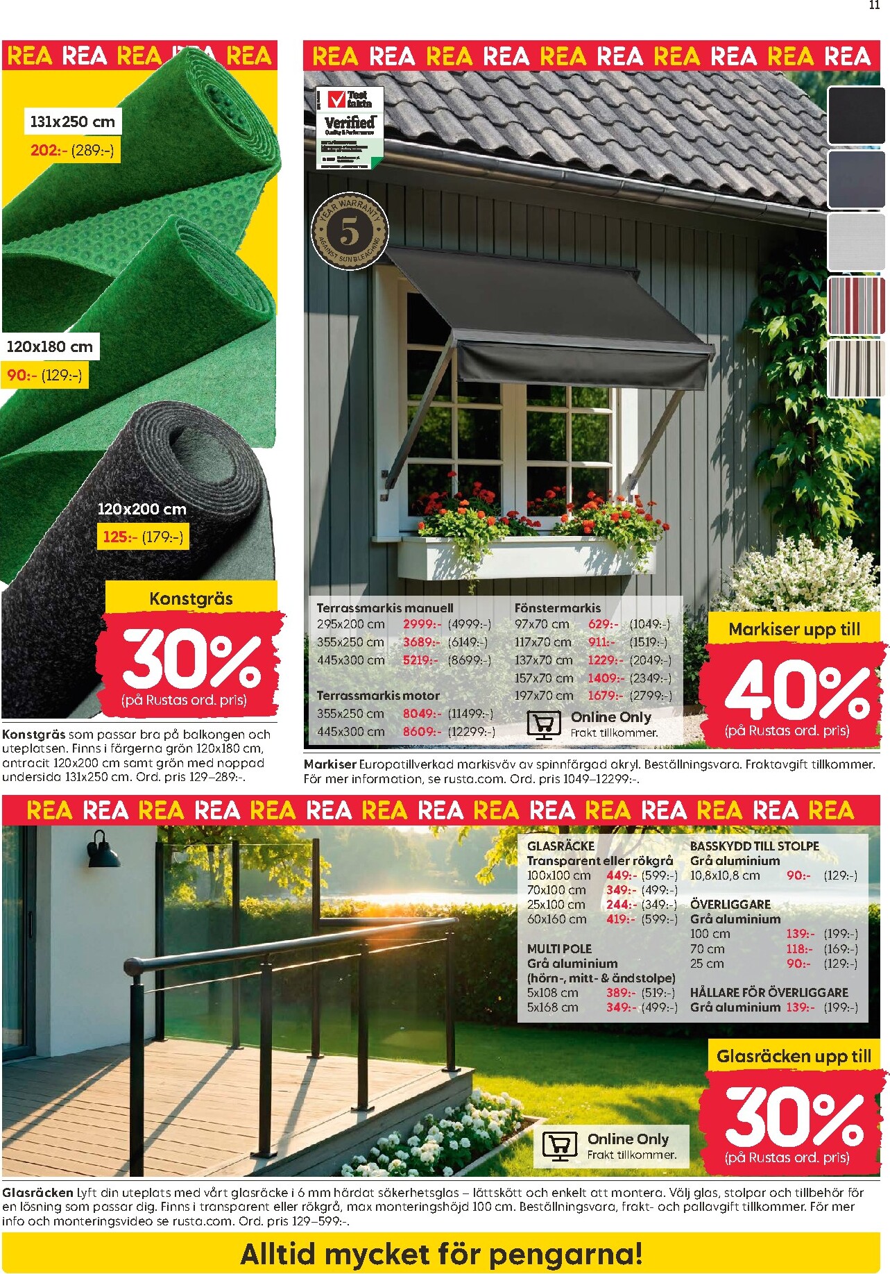 rusta - Aktuellt Rusta reklamblad från måndag, 06/07/2026 till fredag, 31/07/2026 - page: 11