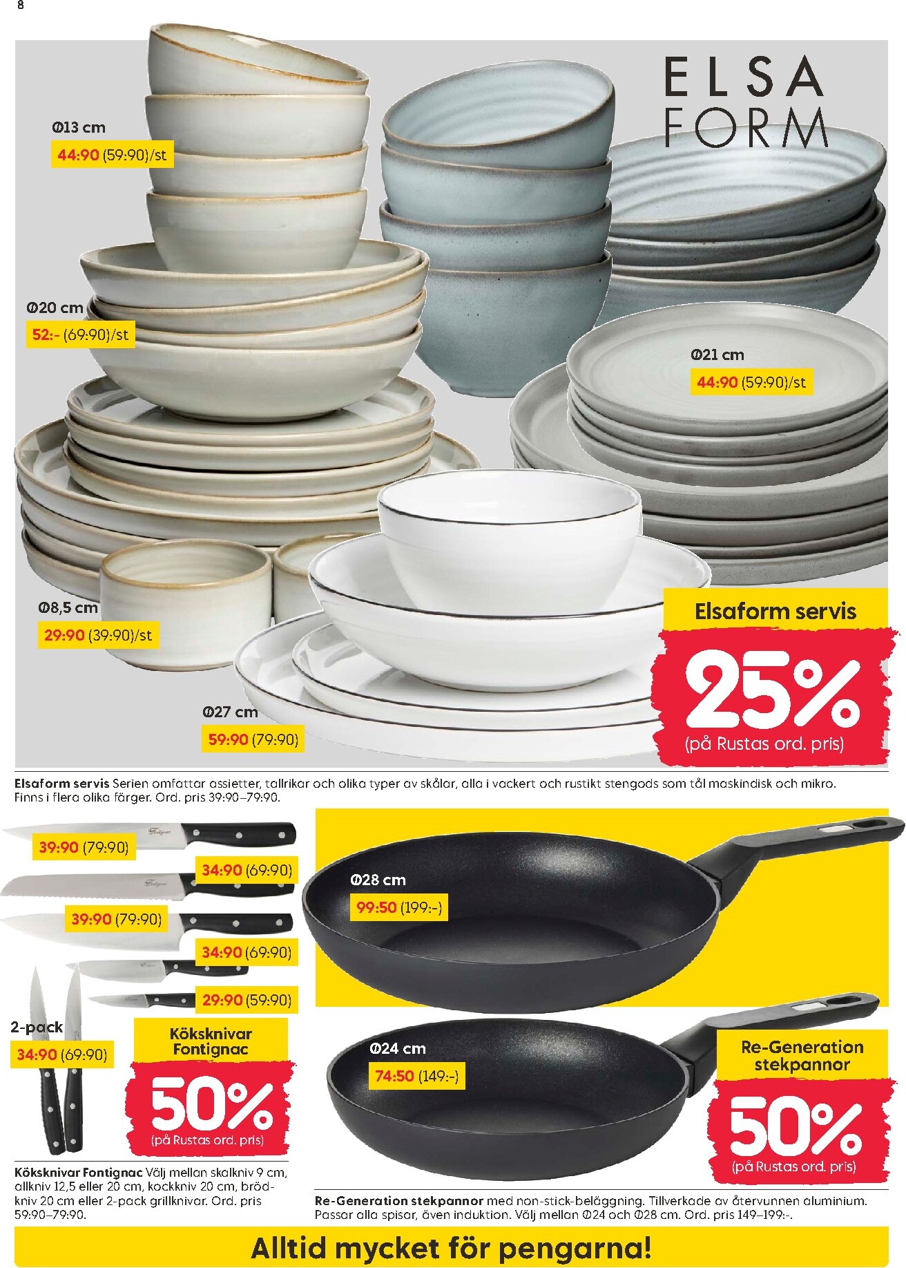 rusta - Aktuellt Rusta reklamblad från måndag, 06/07/2026 till fredag, 31/07/2026 - page: 8