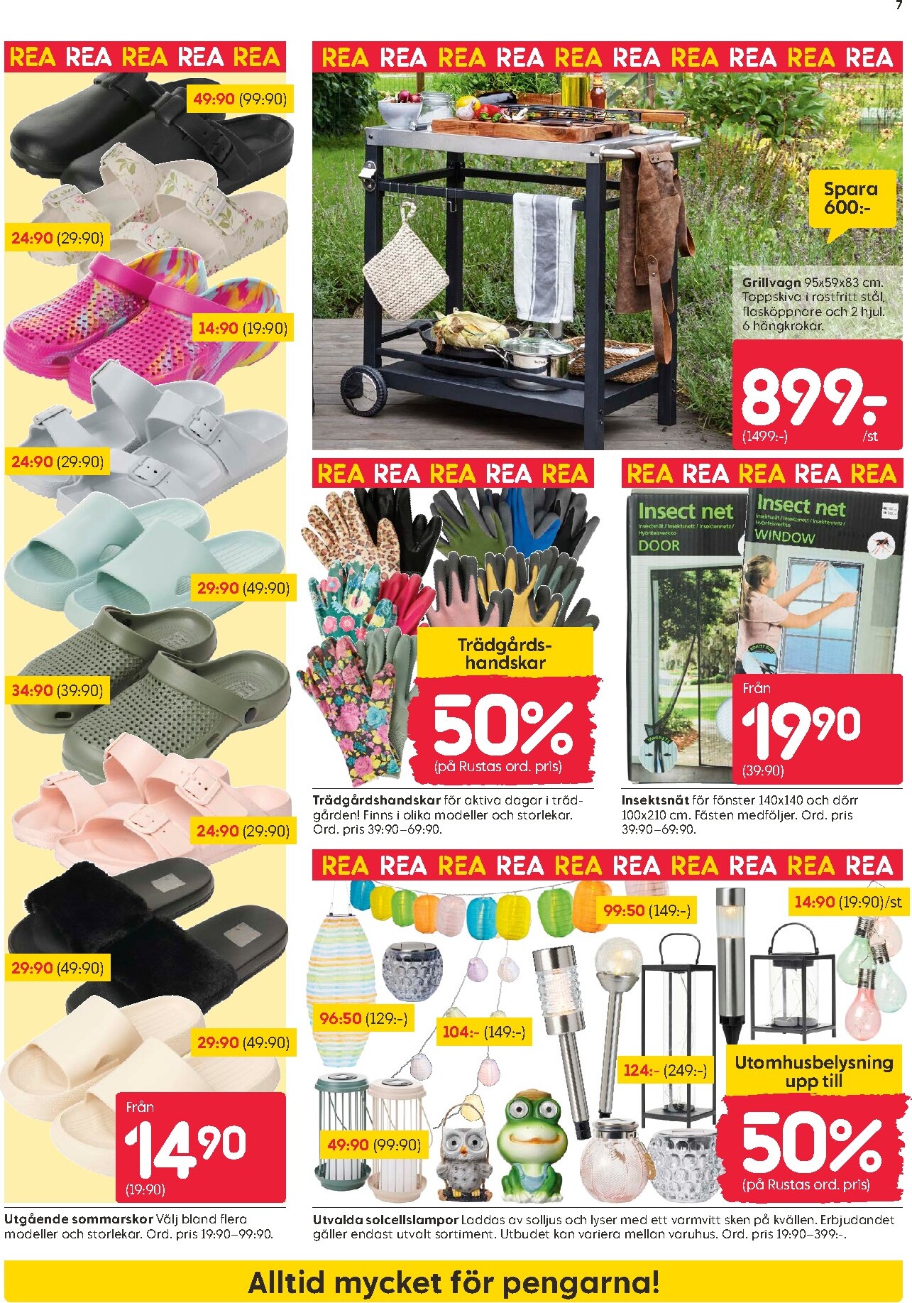 rusta - Aktuellt Rusta reklamblad från måndag, 06/07/2026 till fredag, 31/07/2026 - page: 7