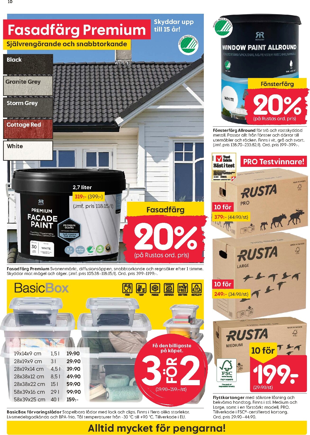 rusta - Aktuellt Rusta reklamblad från måndag, 06/07/2026 till fredag, 31/07/2026 - page: 10