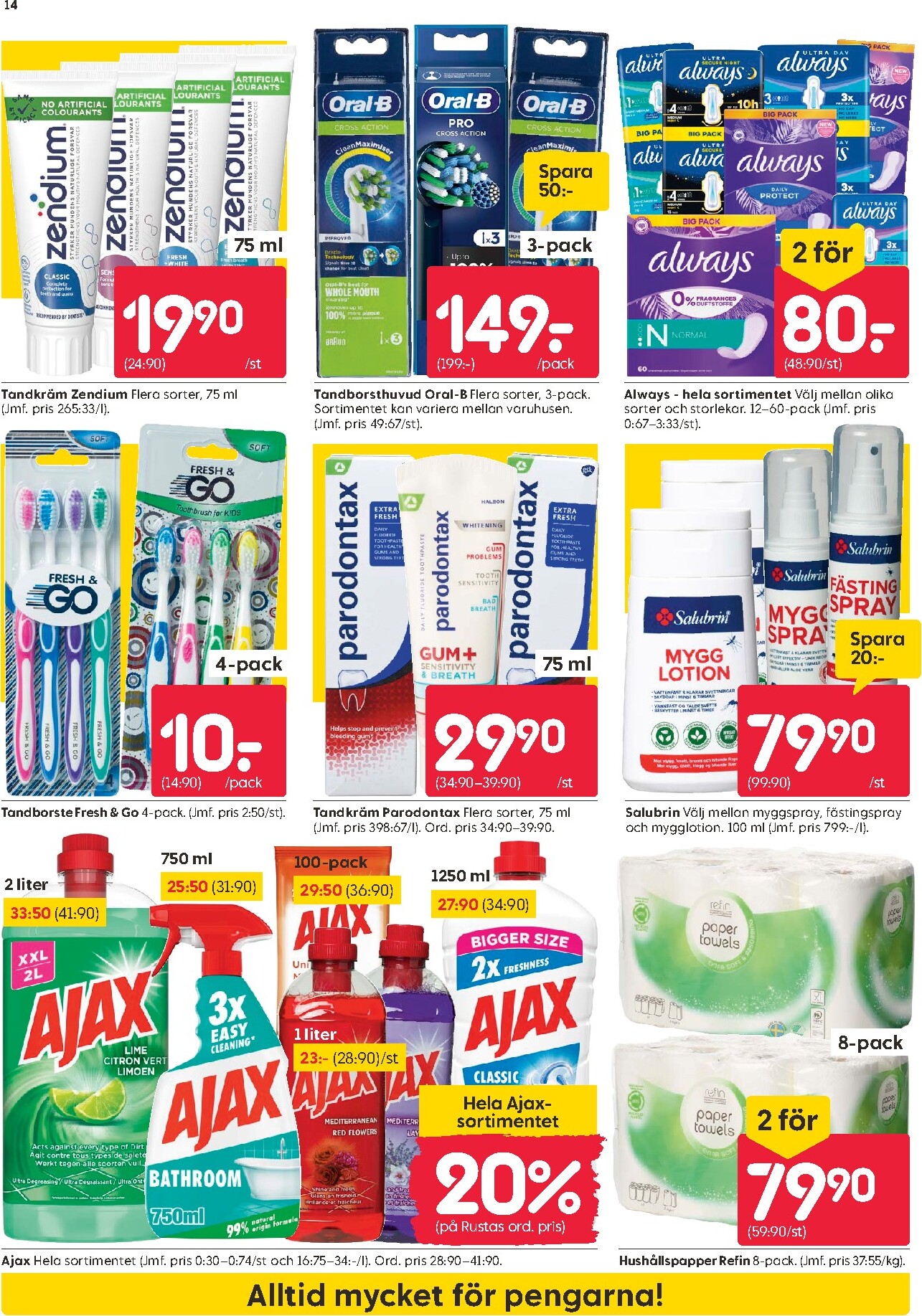 rusta - Aktuellt Rusta reklamblad från måndag, 06/07/2026 till fredag, 31/07/2026 - page: 14