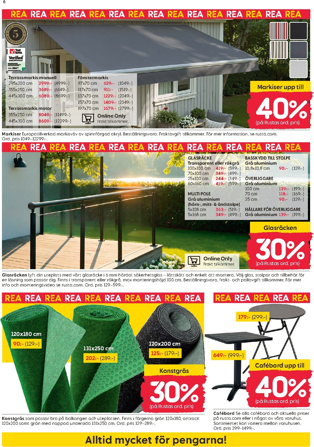 rusta - Aktuellt Rusta reklamblad från måndag, 13/07/2026 till fredag, 31/07/2026 - page: 6