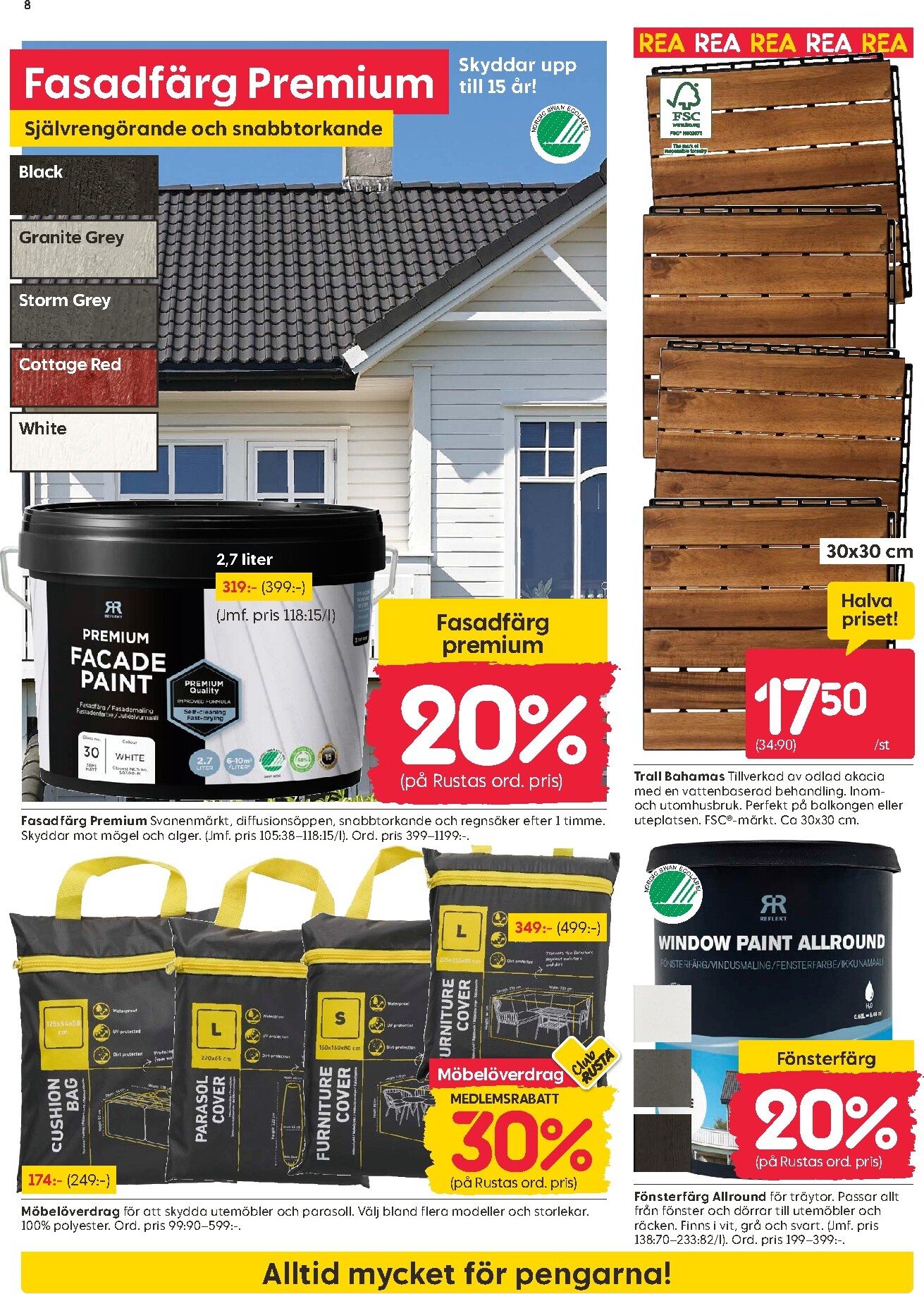 rusta - Aktuellt Rusta reklamblad från måndag, 13/07/2026 till fredag, 31/07/2026 - page: 8
