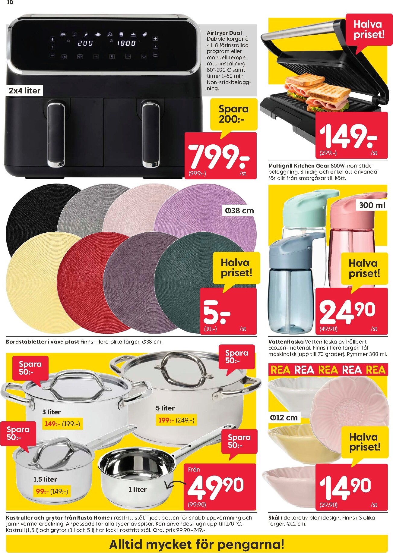 rusta - Aktuellt Rusta reklamblad från måndag, 13/07/2026 till fredag, 31/07/2026 - page: 10