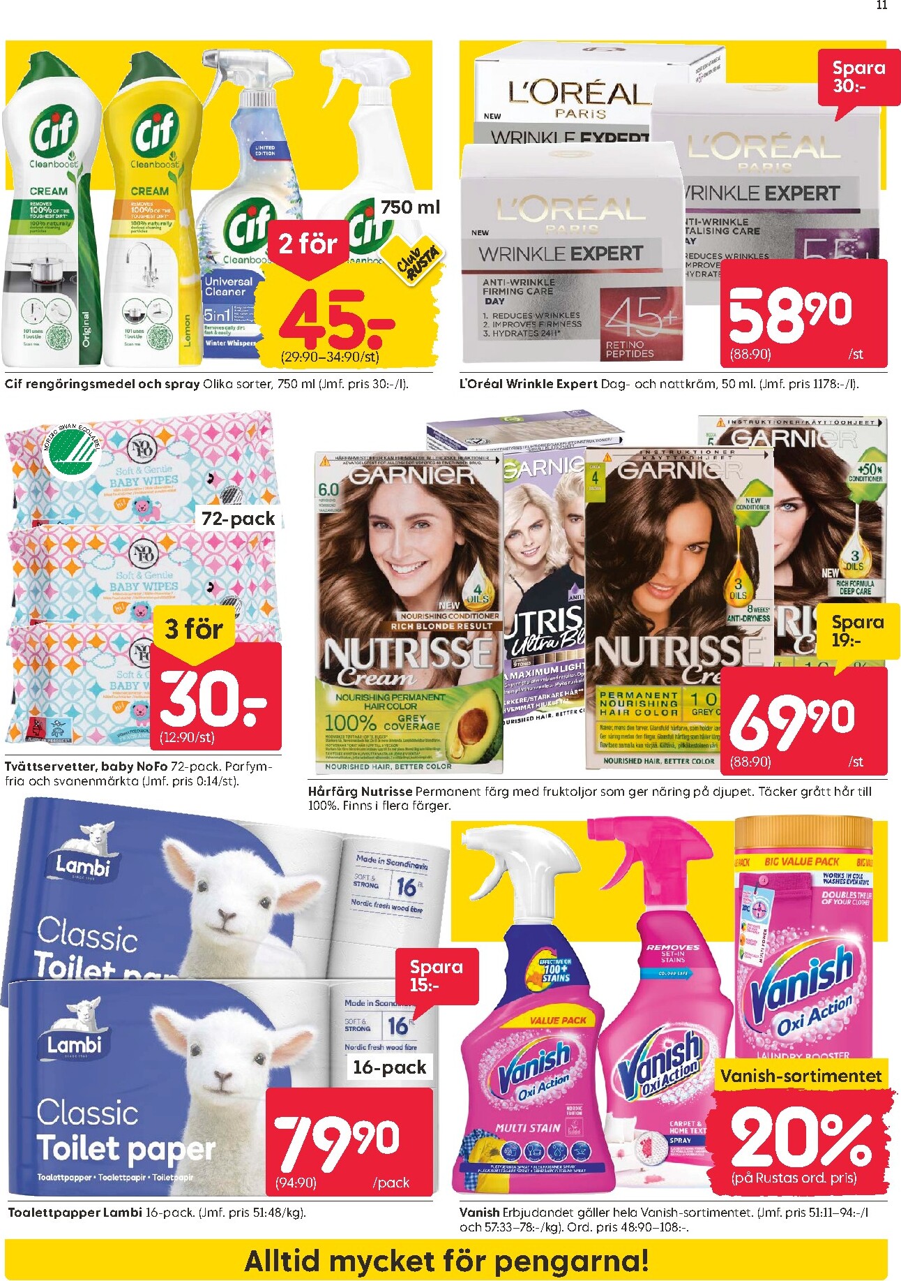 rusta - Aktuellt Rusta reklamblad från måndag, 20/07/2026 till fredag, 31/07/2026 - page: 11