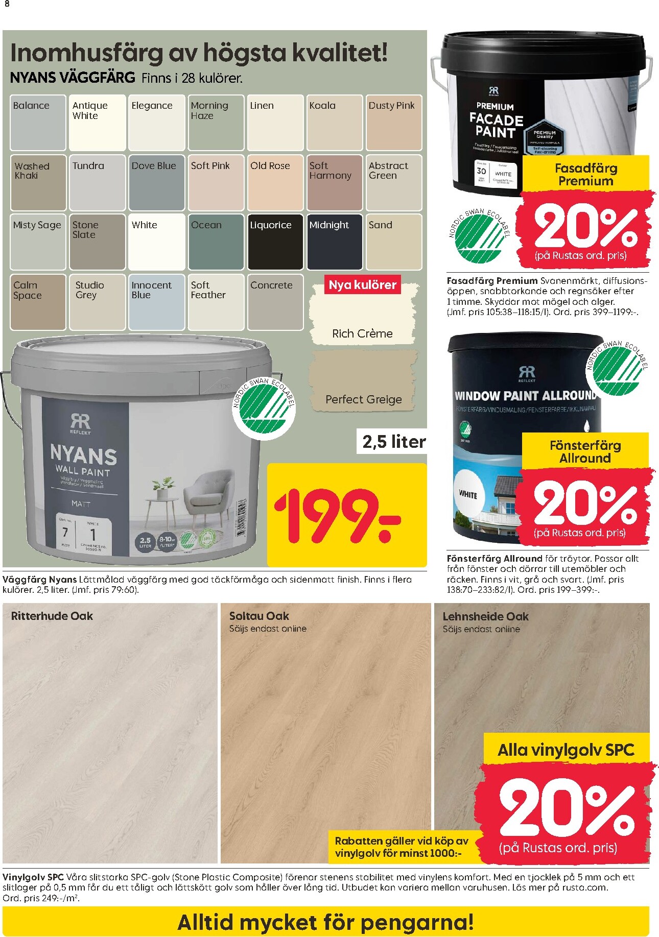 rusta - Aktuellt Rusta reklamblad från måndag, 20/07/2026 till fredag, 31/07/2026 - page: 8
