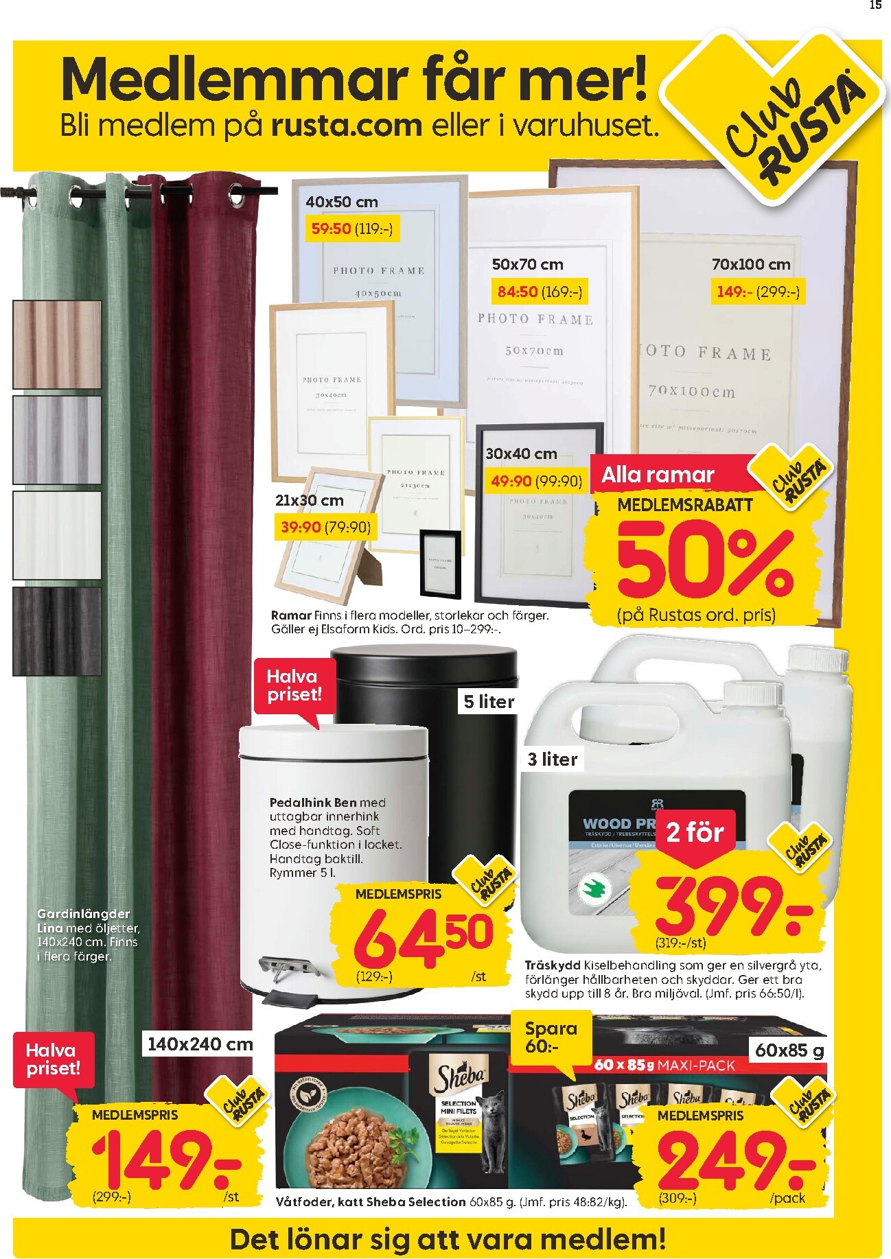rusta - Aktuellt Rusta reklamblad från måndag, 20/07/2026 till fredag, 31/07/2026 - page: 15