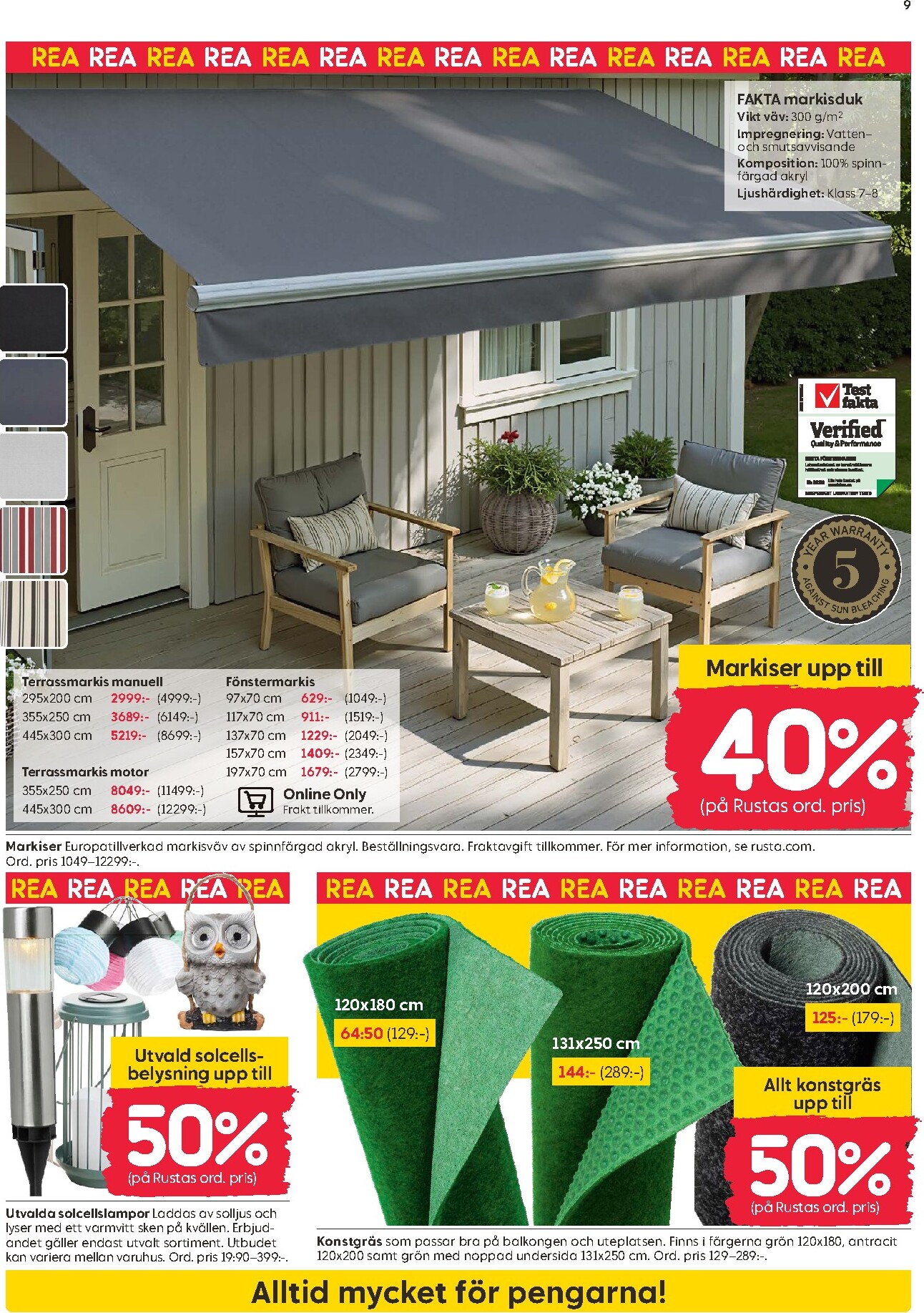 rusta - Aktuellt Rusta reklamblad från måndag, 20/07/2026 till fredag, 31/07/2026 - page: 9