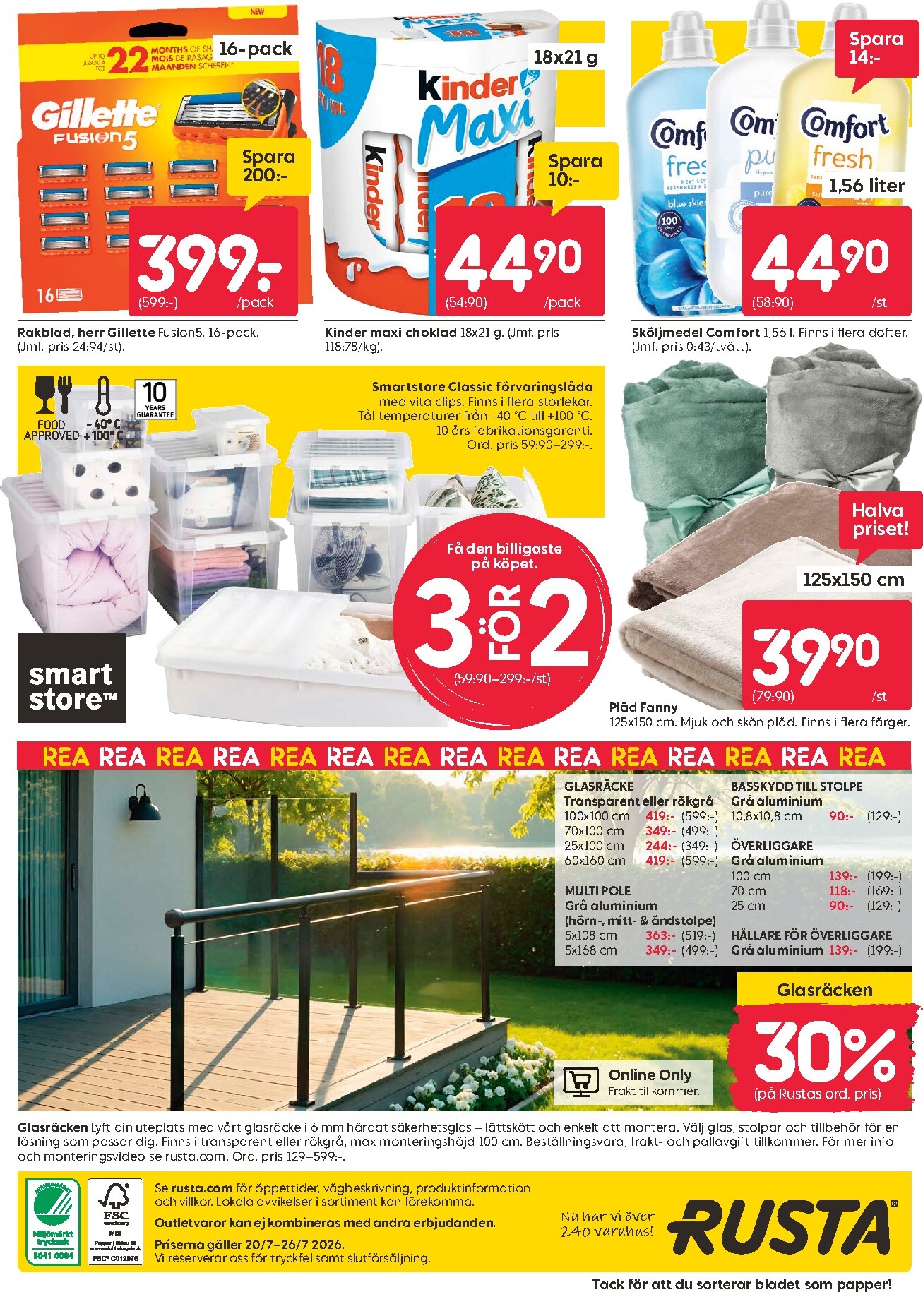 rusta - Aktuellt Rusta reklamblad från måndag, 20/07/2026 till fredag, 31/07/2026 - page: 16