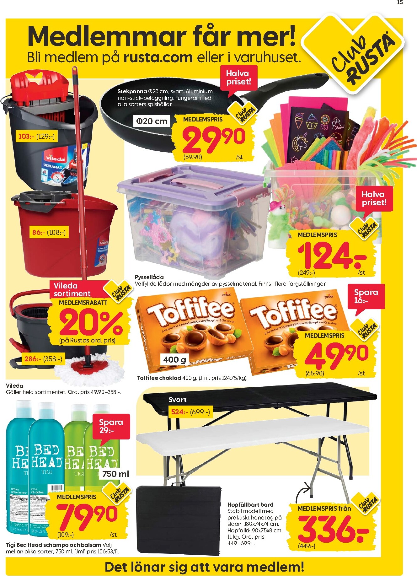 rusta - Aktuellt Rusta reklamblad från måndag, 27/07/2026 till fredag, 31/07/2026 - page: 15