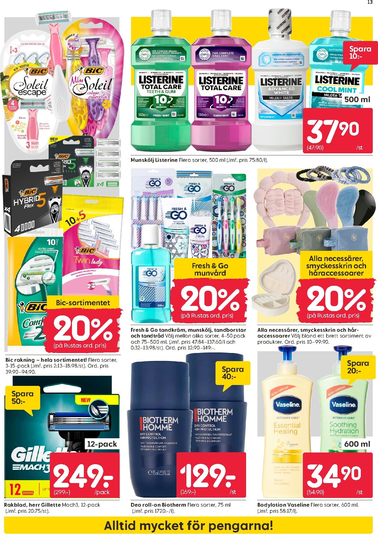 rusta - Aktuellt Rusta reklamblad från måndag, 27/07/2026 till fredag, 31/07/2026 - page: 13