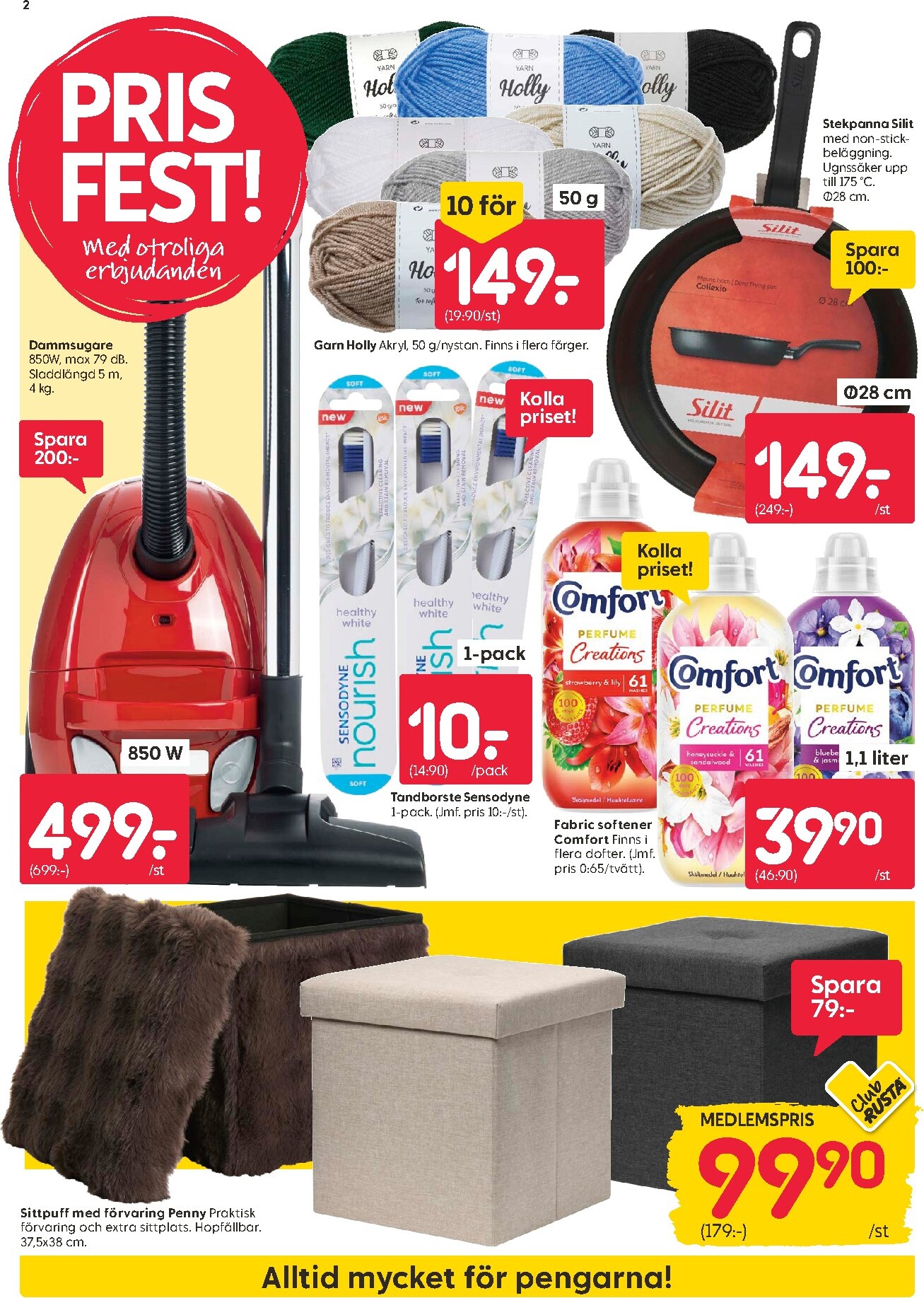 rusta - Aktuellt Rusta reklamblad från måndag, 27/07/2026 till fredag, 31/07/2026 - page: 2