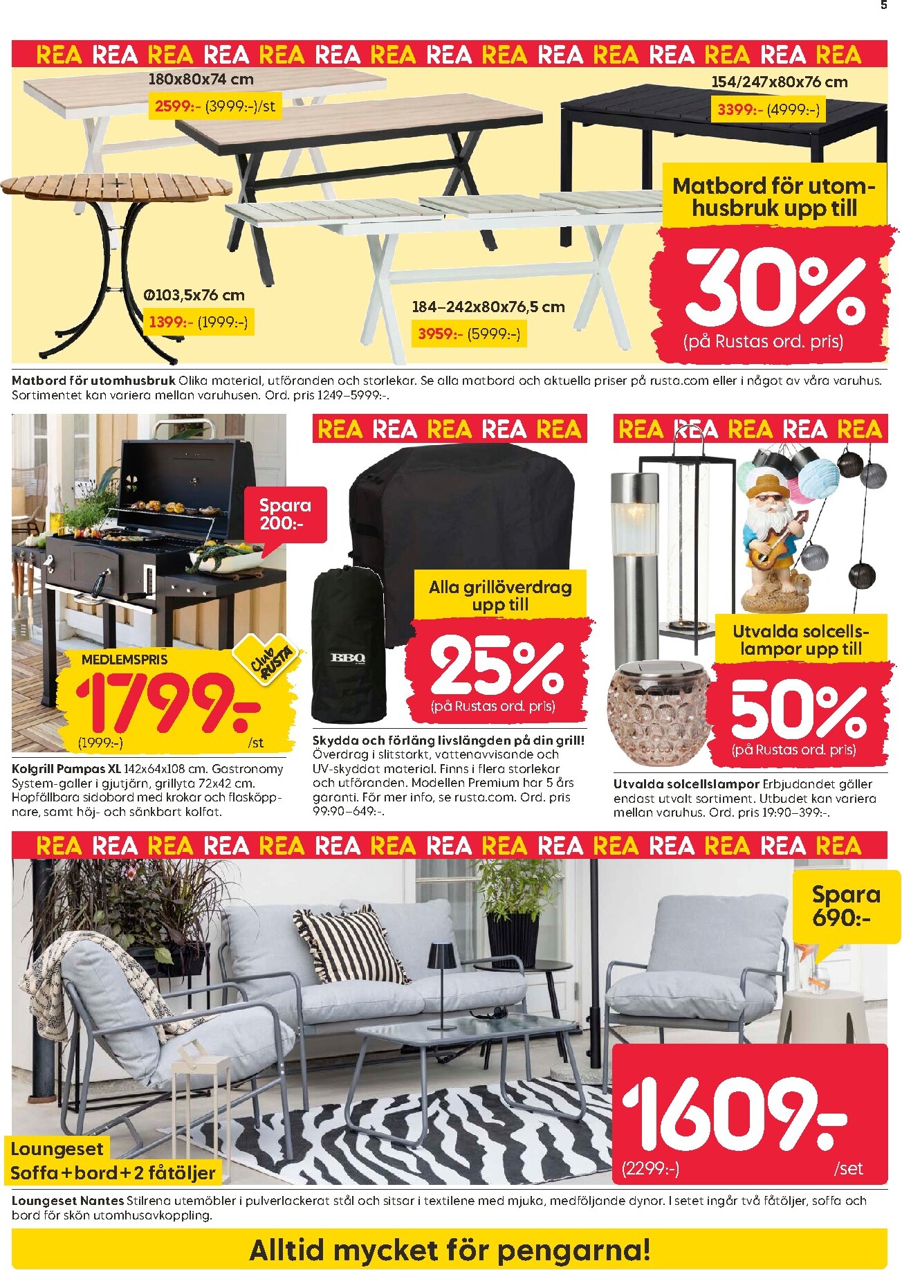 rusta - Aktuellt Rusta reklamblad från måndag, 27/07/2026 till fredag, 31/07/2026 - page: 5