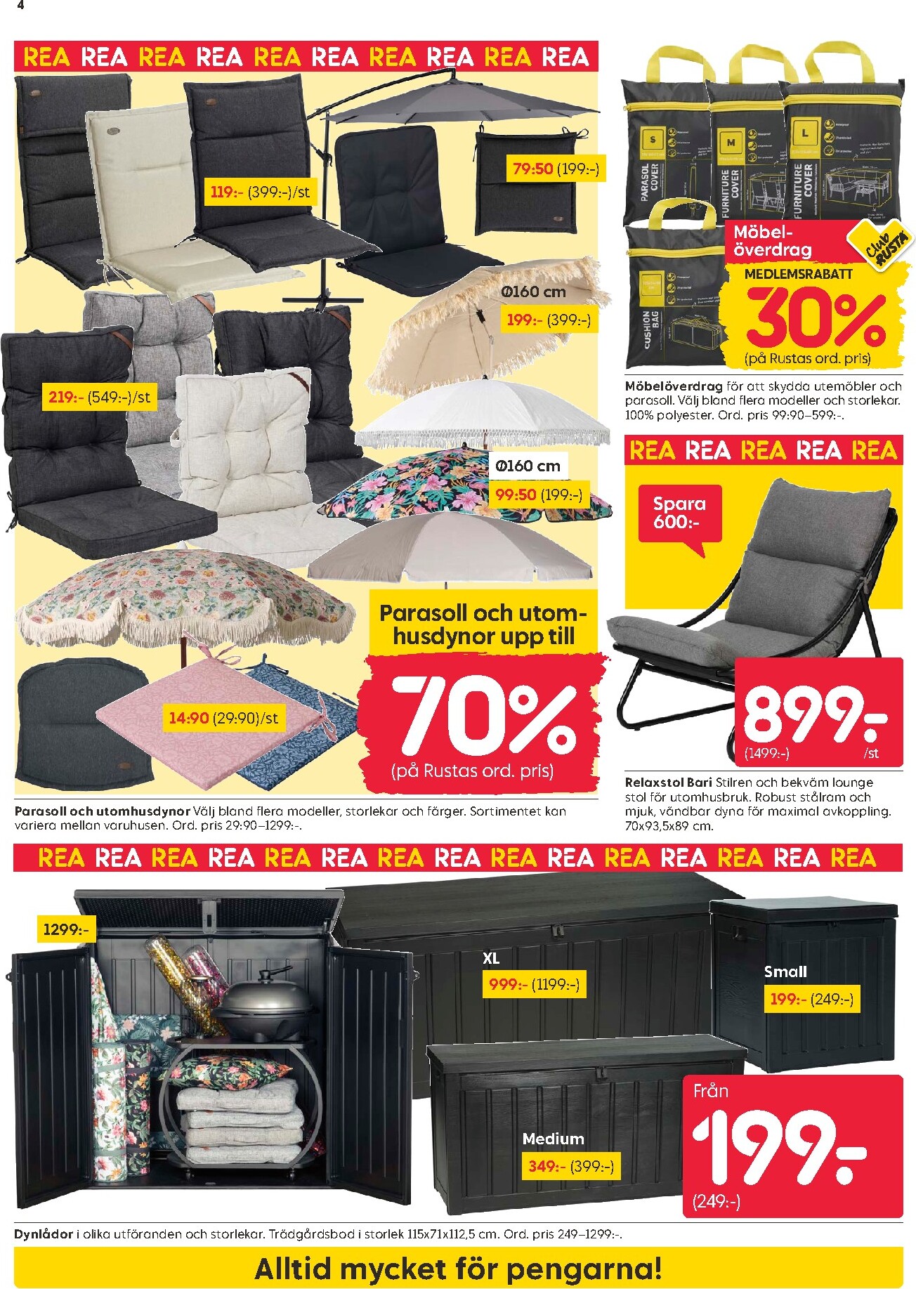rusta - Aktuellt Rusta reklamblad från måndag, 27/07/2026 till fredag, 31/07/2026 - page: 4