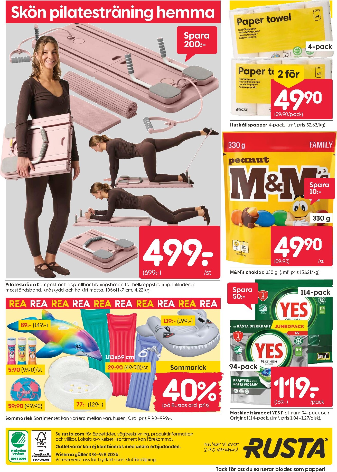 rusta - Aktuellt Rusta reklamblad från måndag, 03/08/2026 till söndag, 09/08/2026 - page: 16