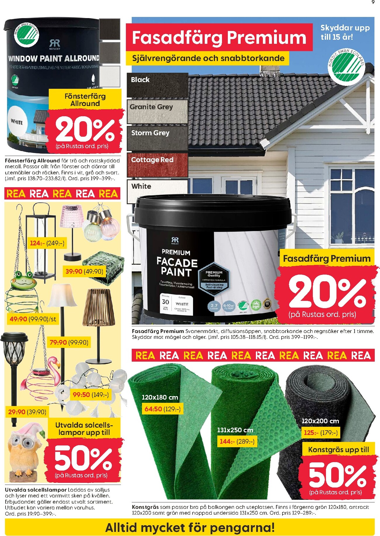 rusta - Aktuellt Rusta reklamblad från måndag, 03/08/2026 till söndag, 09/08/2026 - page: 9