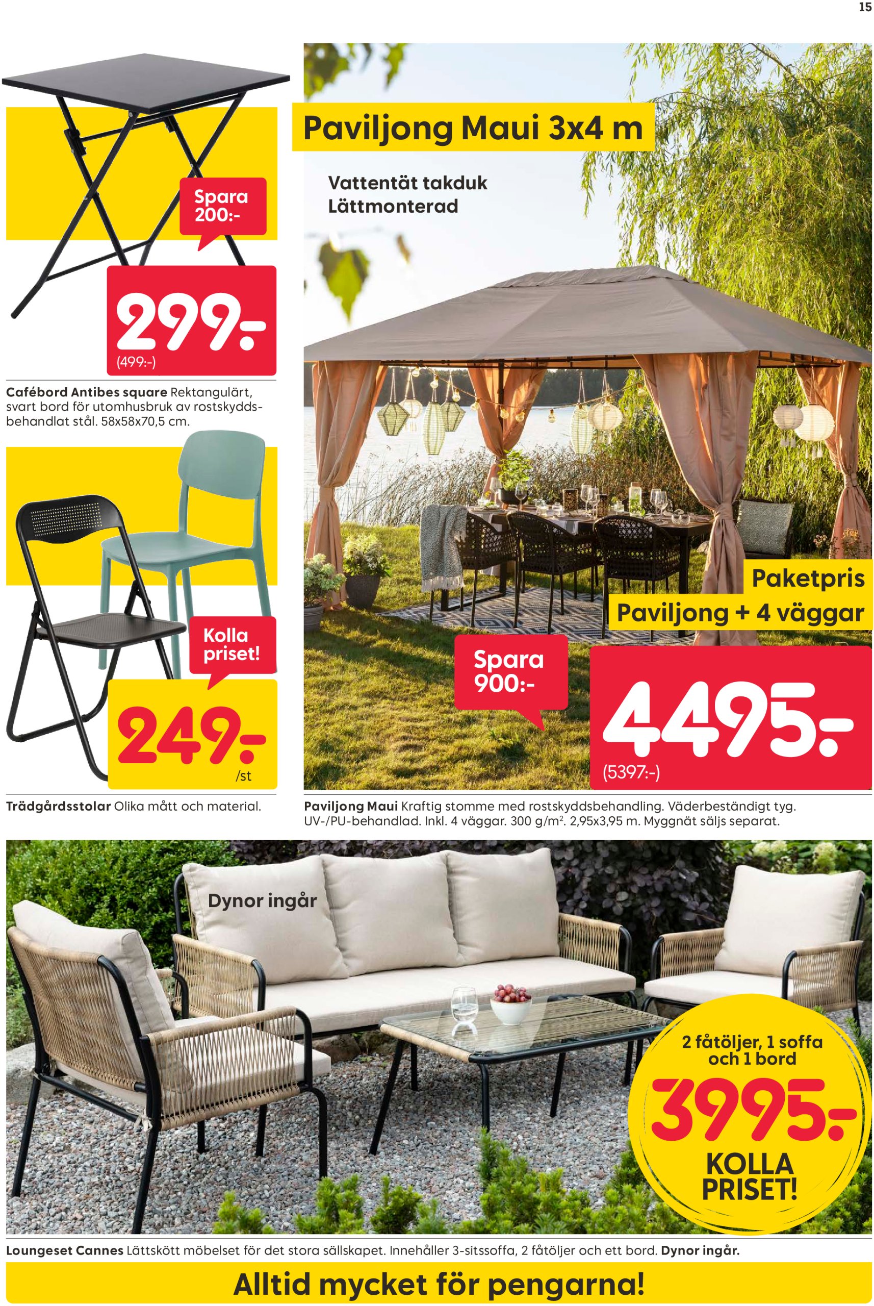 rusta - Rusta-reklambladet giltigt från 14/04 - 21/04 - page: 15