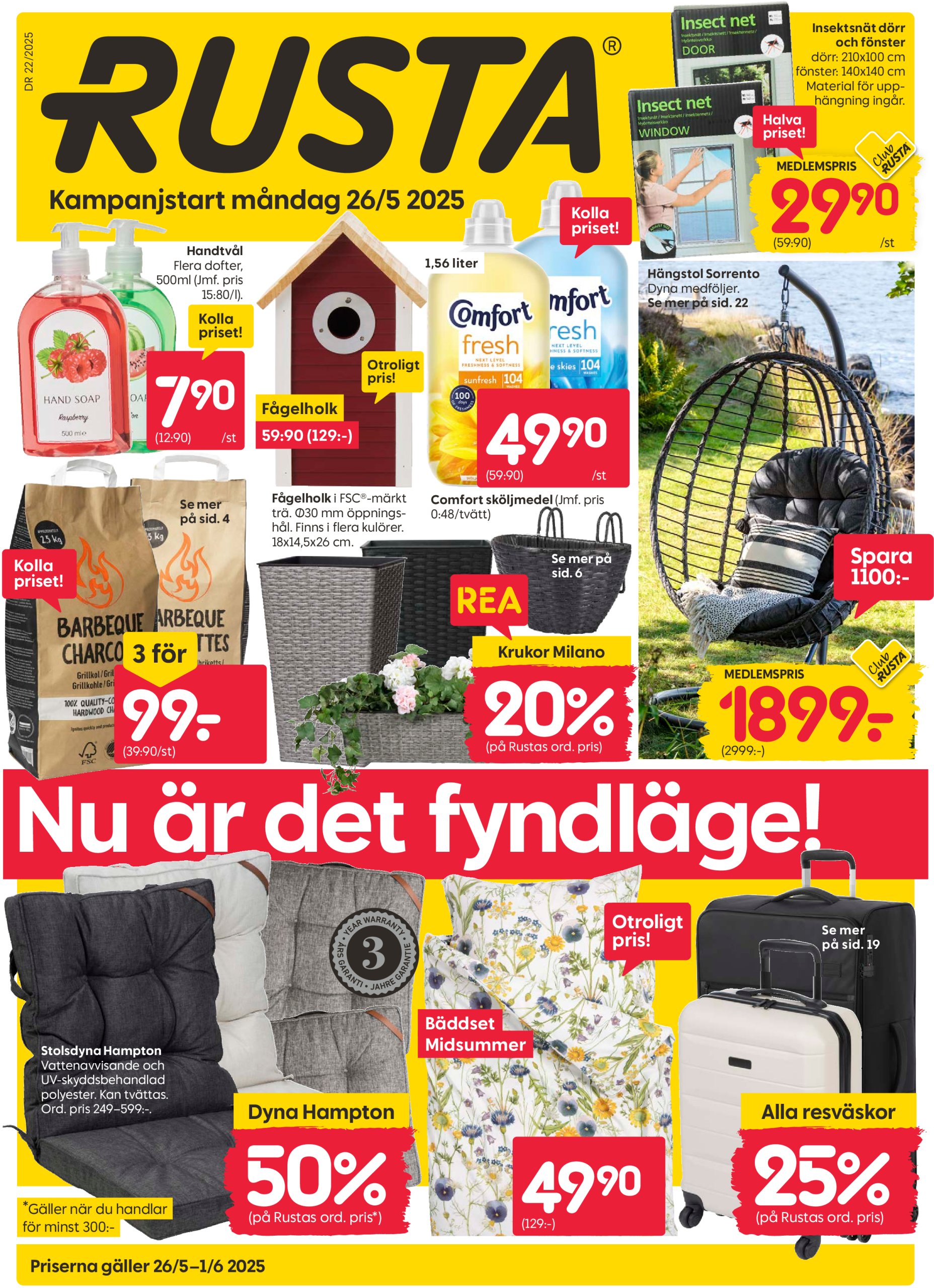rusta - Rusta-reklambladet giltigt från 26/05 - 01/06