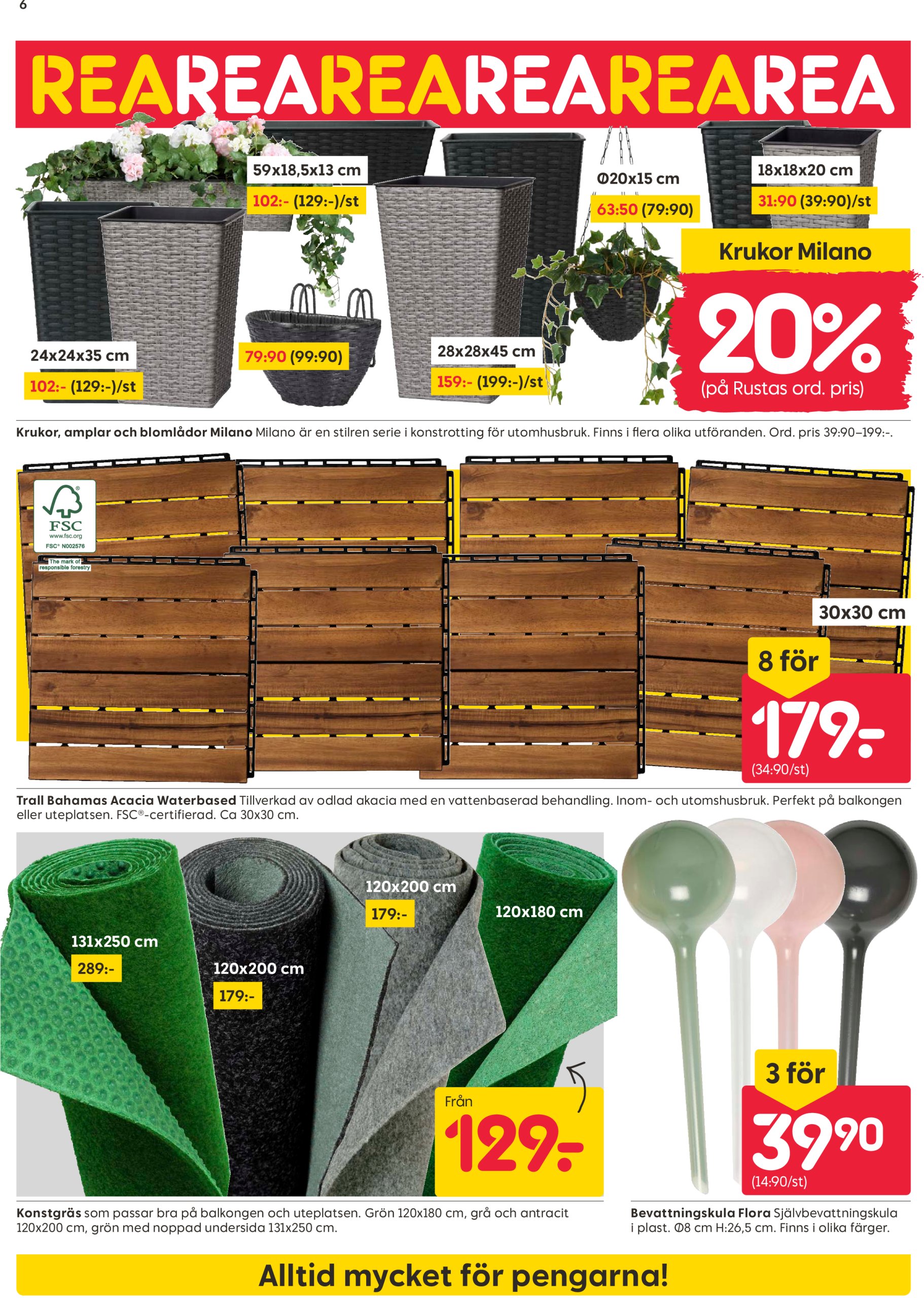 rusta - Rusta-reklambladet giltigt från 26/05 - 01/06 - page: 6