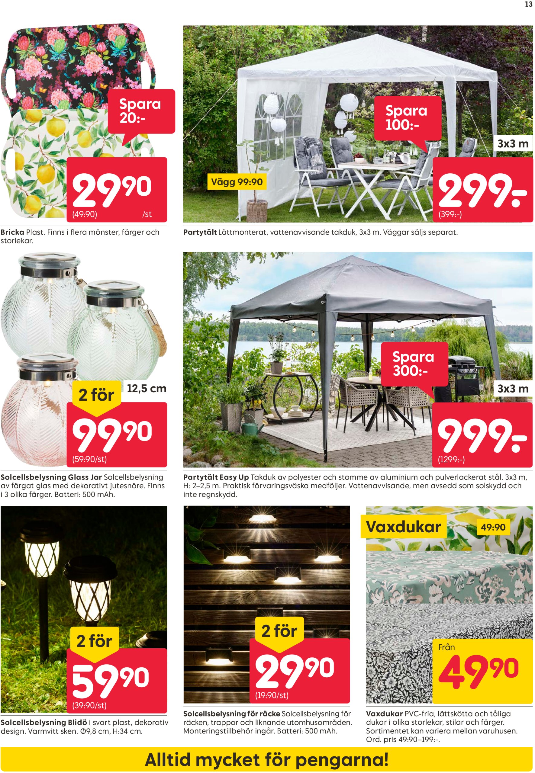rusta - Rusta-reklambladet giltigt från 26/05 - 01/06 - page: 13