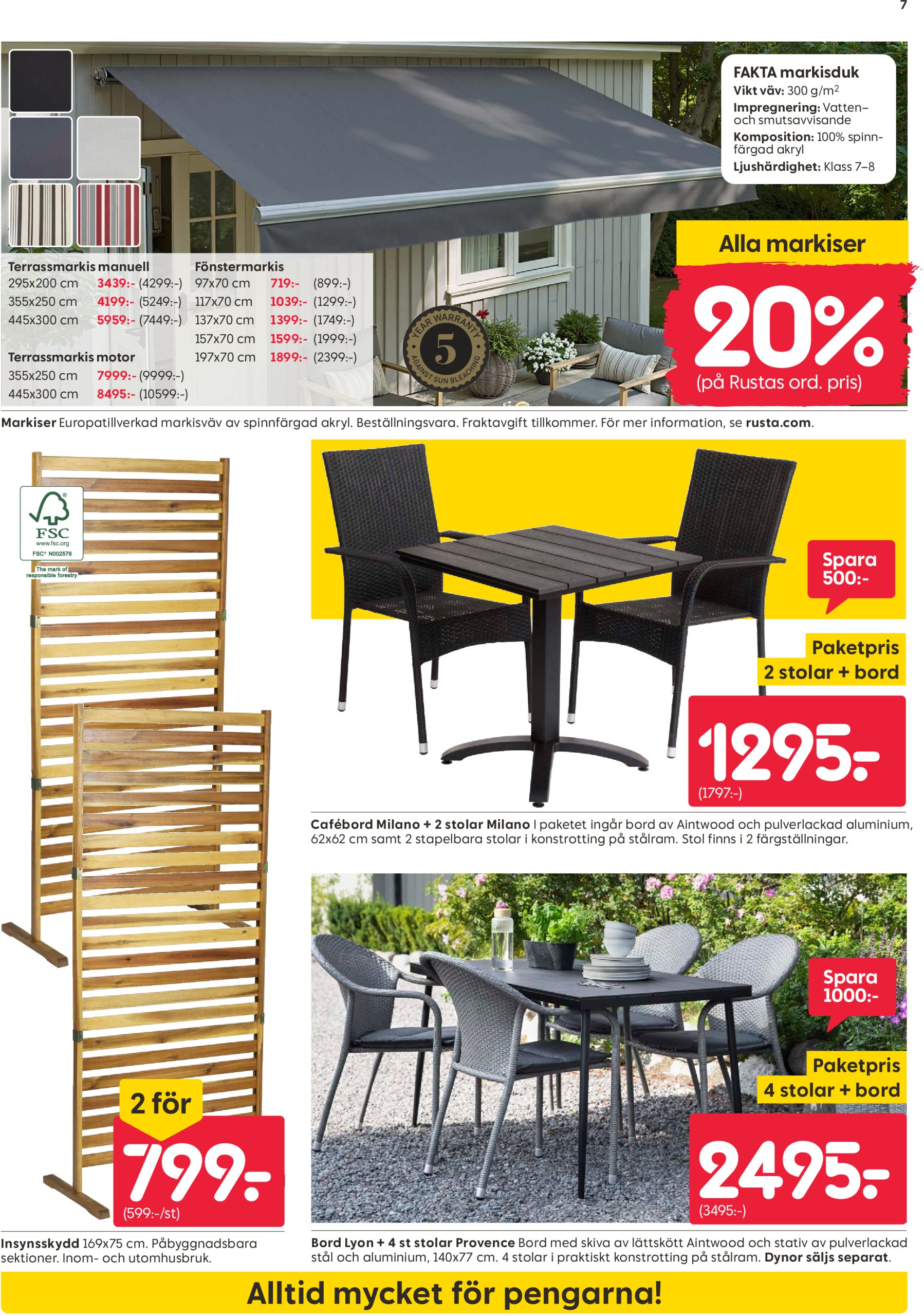 rusta - Rusta-reklambladet giltigt från 26/05 - 01/06 - page: 7
