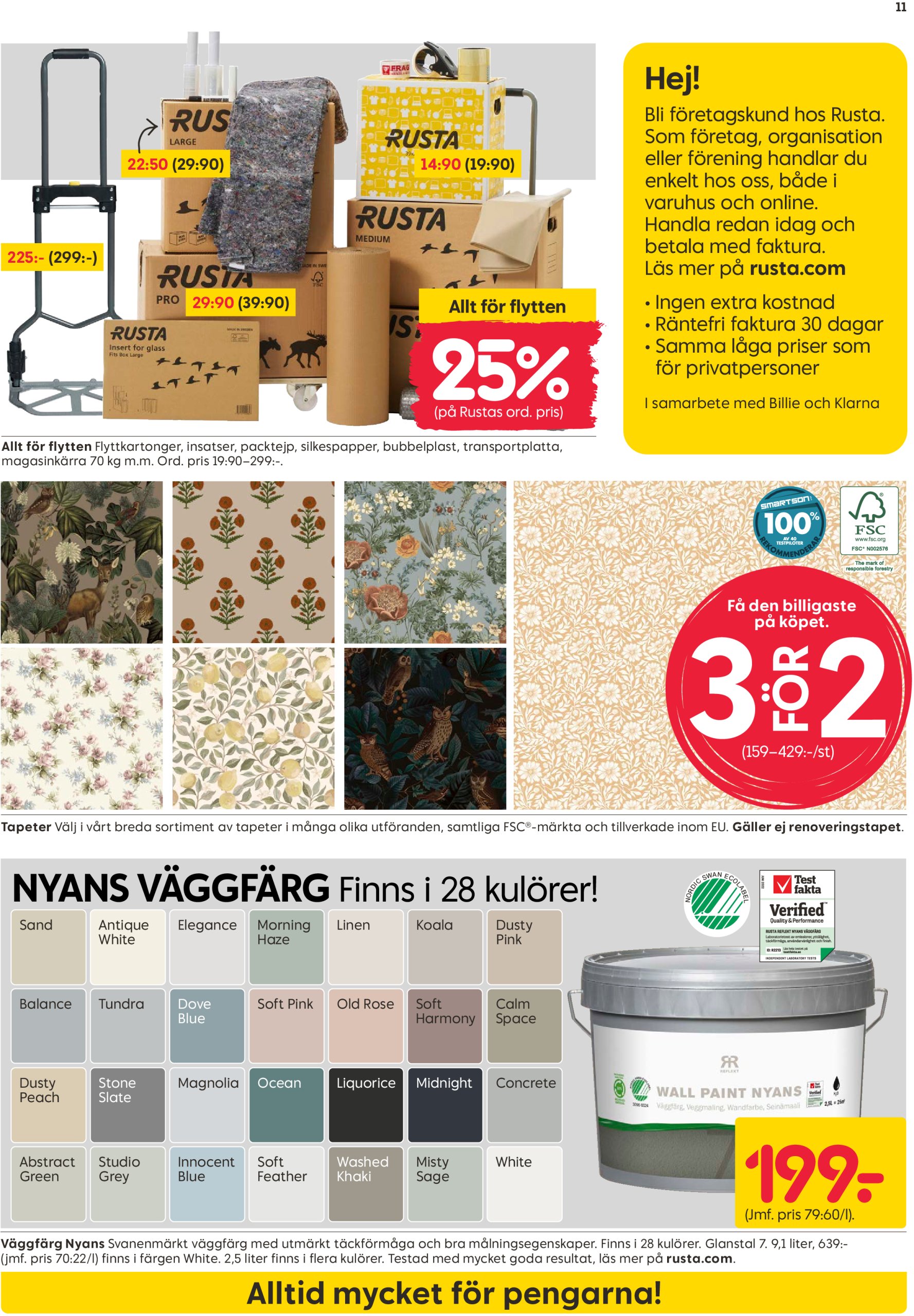 rusta - Rusta-reklambladet giltigt från 02/06 - 08/06 - page: 11