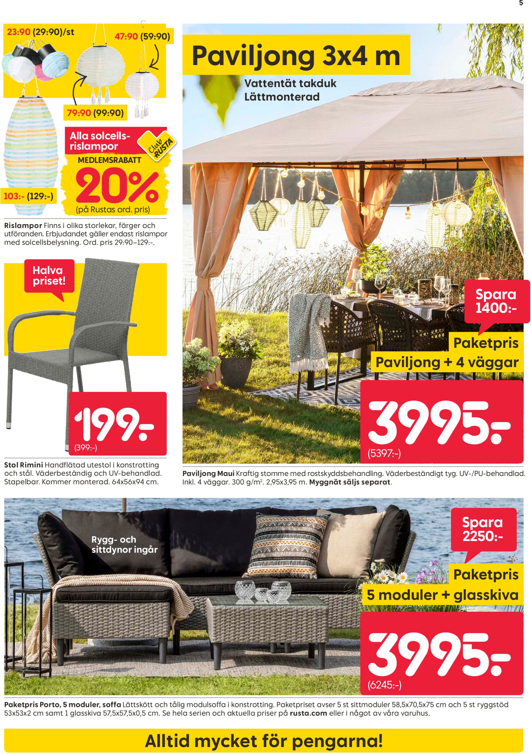 rusta - Rusta-reklambladet giltigt från 02/06 - 08/06 - page: 5