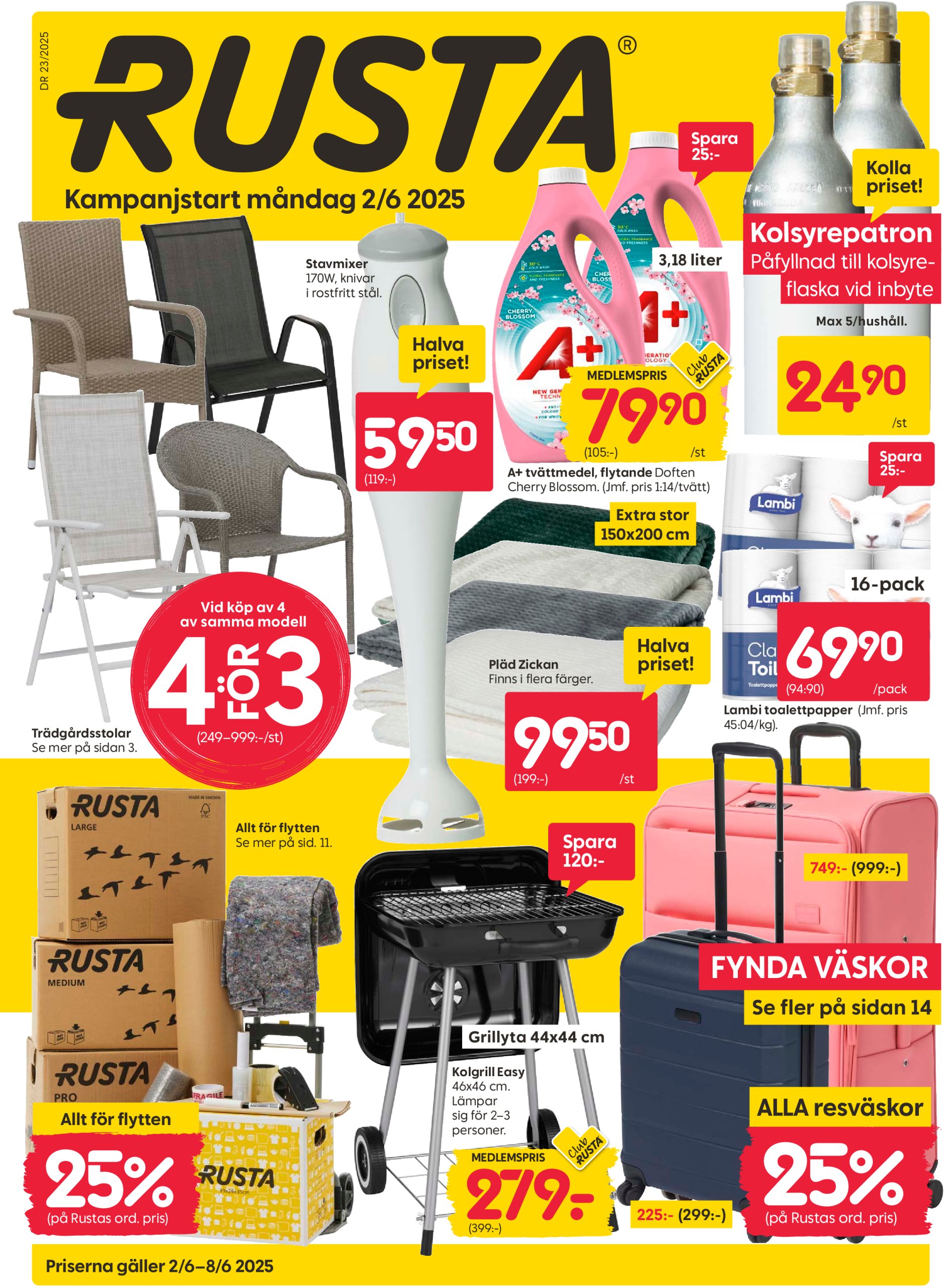 rusta - Rusta-reklambladet giltigt från 02/06 - 08/06