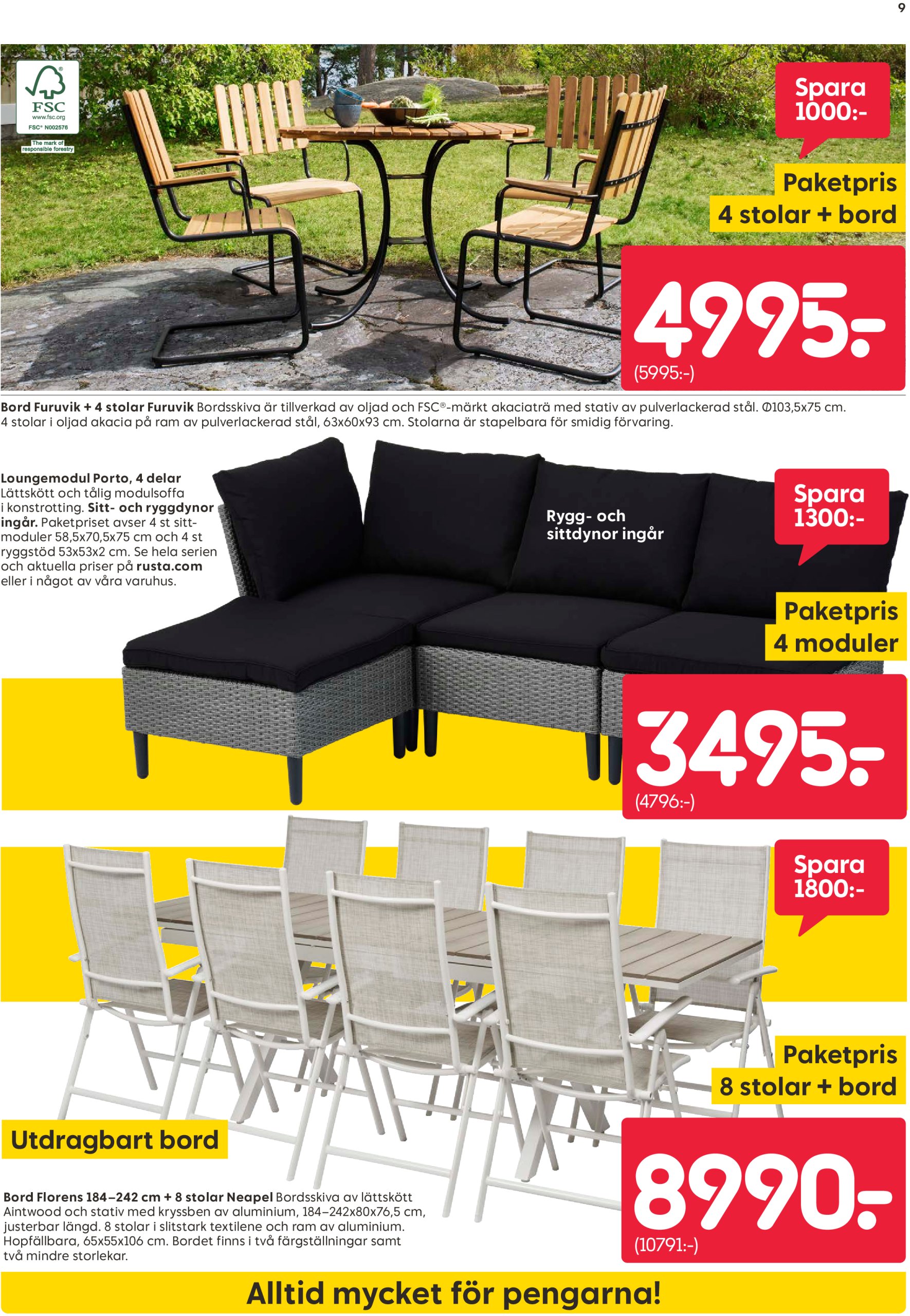 rusta - Rusta-reklambladet giltigt från 09/06 - 15/06 - page: 9