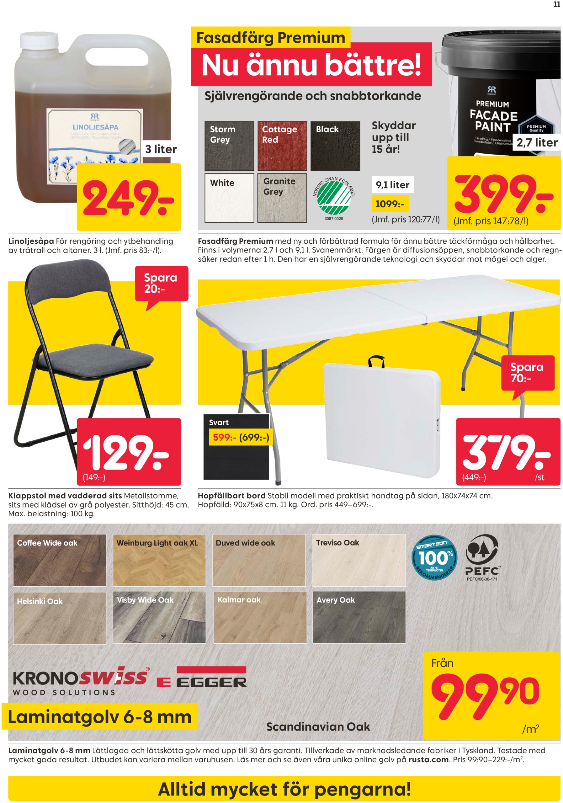 rusta - Rusta-reklambladet giltigt från 09/06 - 15/06 - page: 11