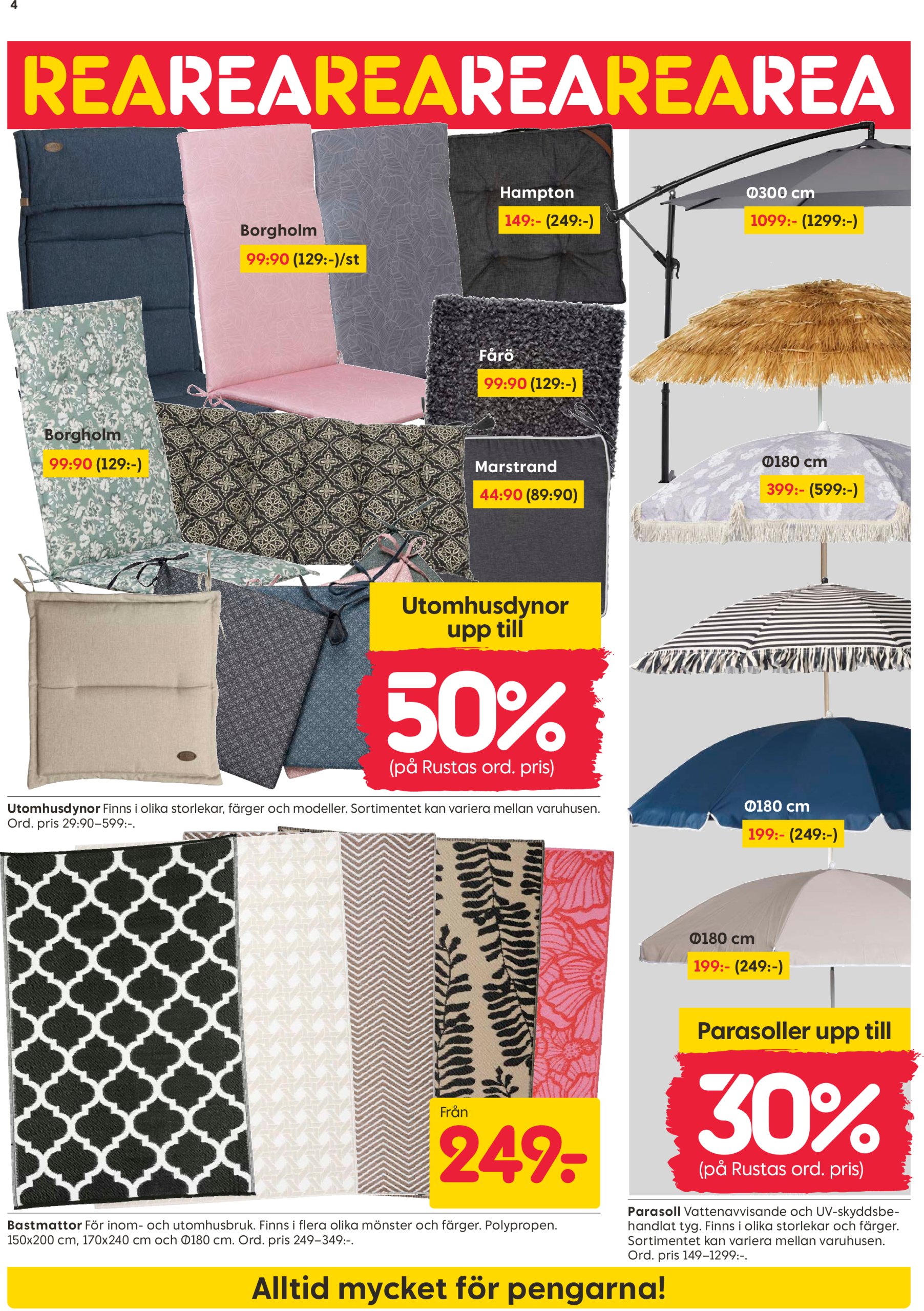 rusta - Rusta-reklambladet giltigt från 16/06 - 22/06 - page: 4