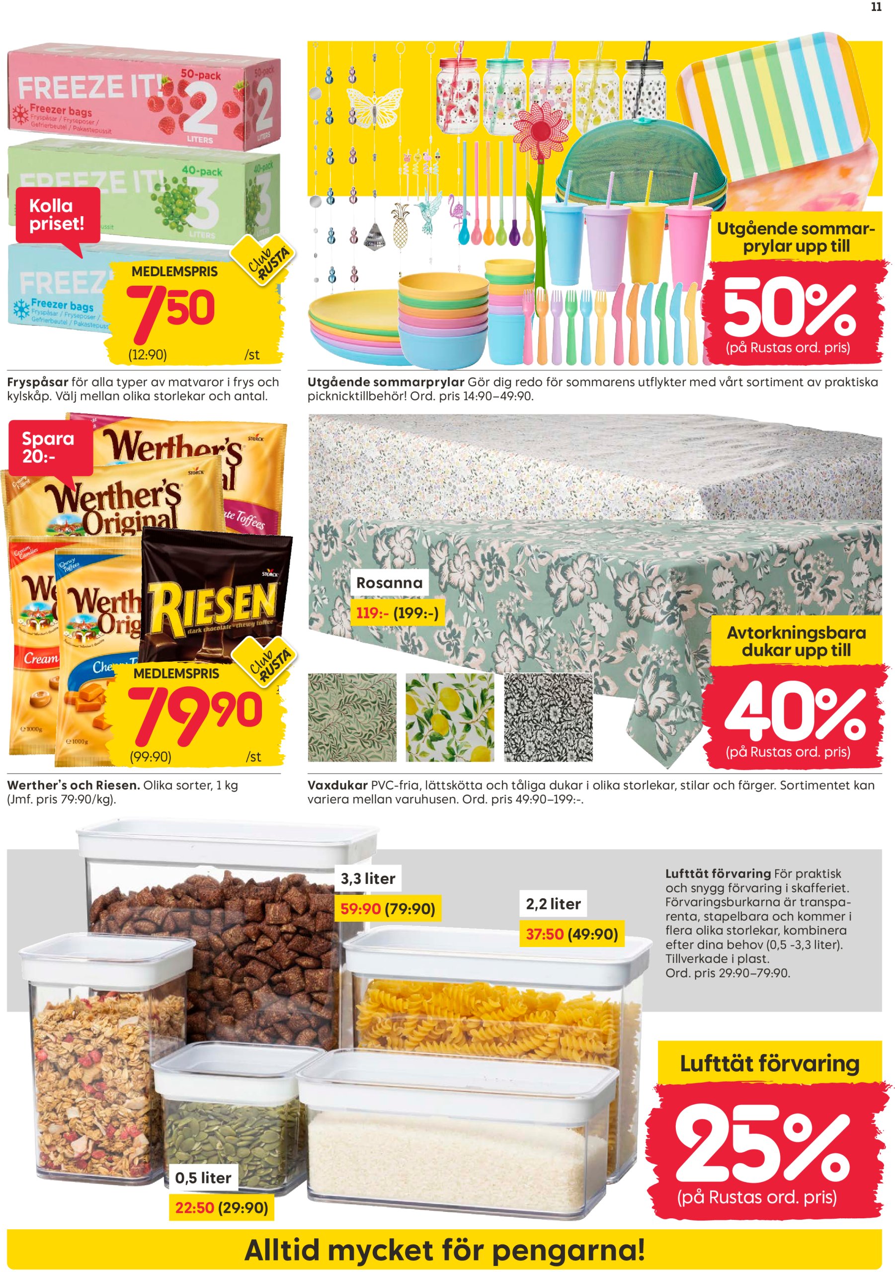 rusta - Rusta-reklambladet giltigt från 16/06 - 22/06 - page: 11