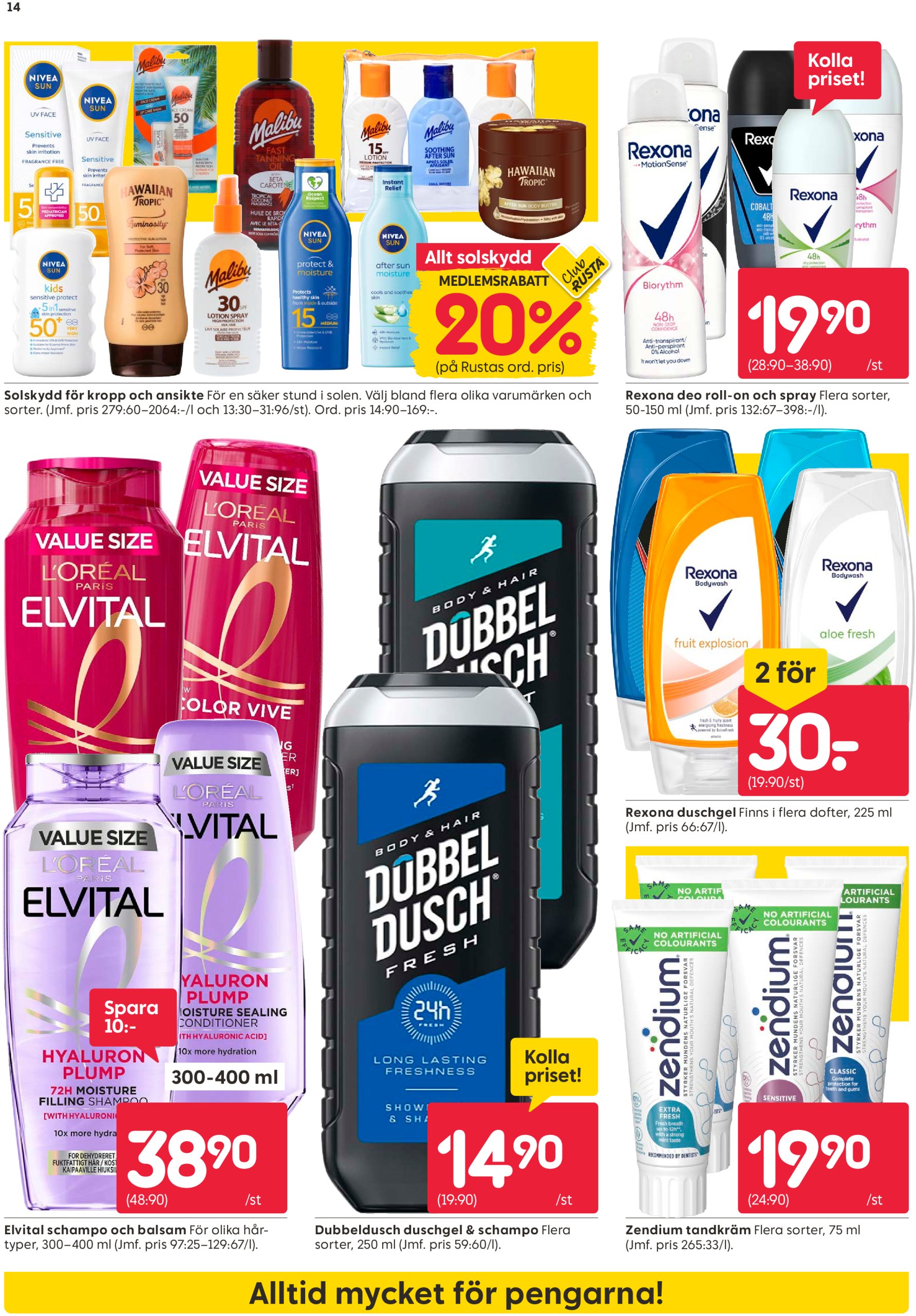 rusta - Rusta-reklambladet giltigt från 16/06 - 22/06 - page: 14