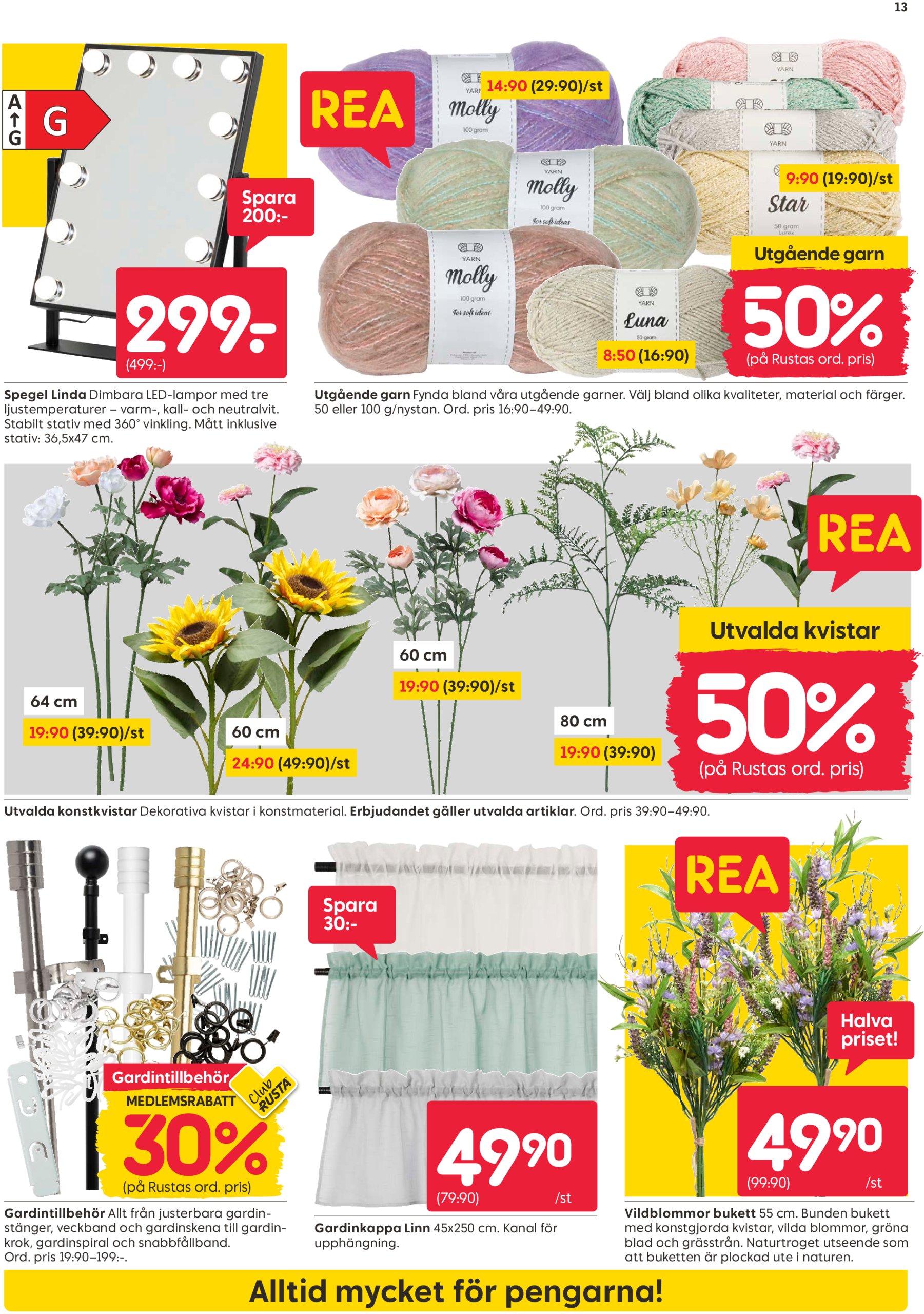 rusta - Rusta-reklambladet giltigt från 16/06 - 22/06 - page: 13