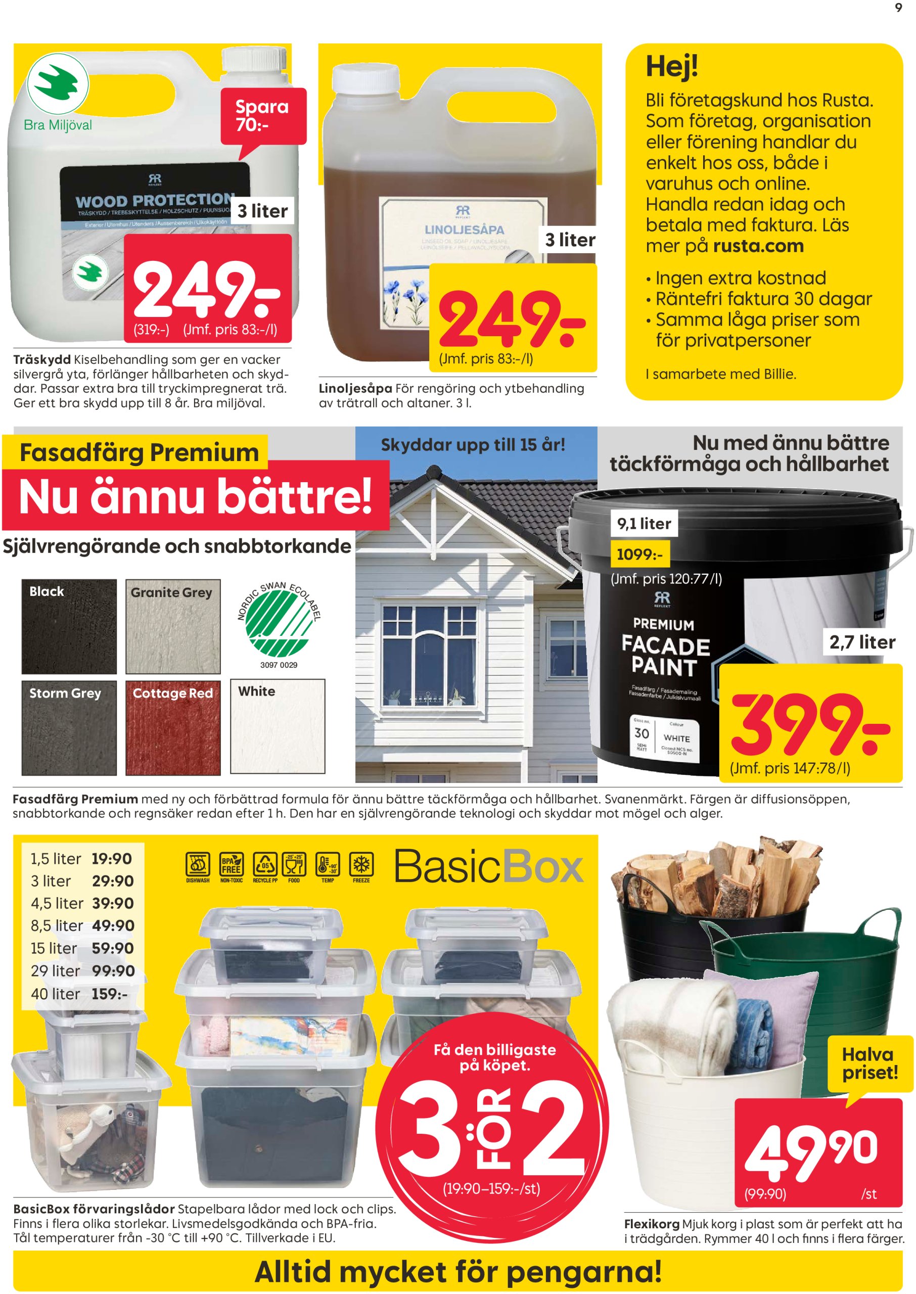 rusta - Rusta-reklambladet giltigt från 16/06 - 22/06 - page: 9