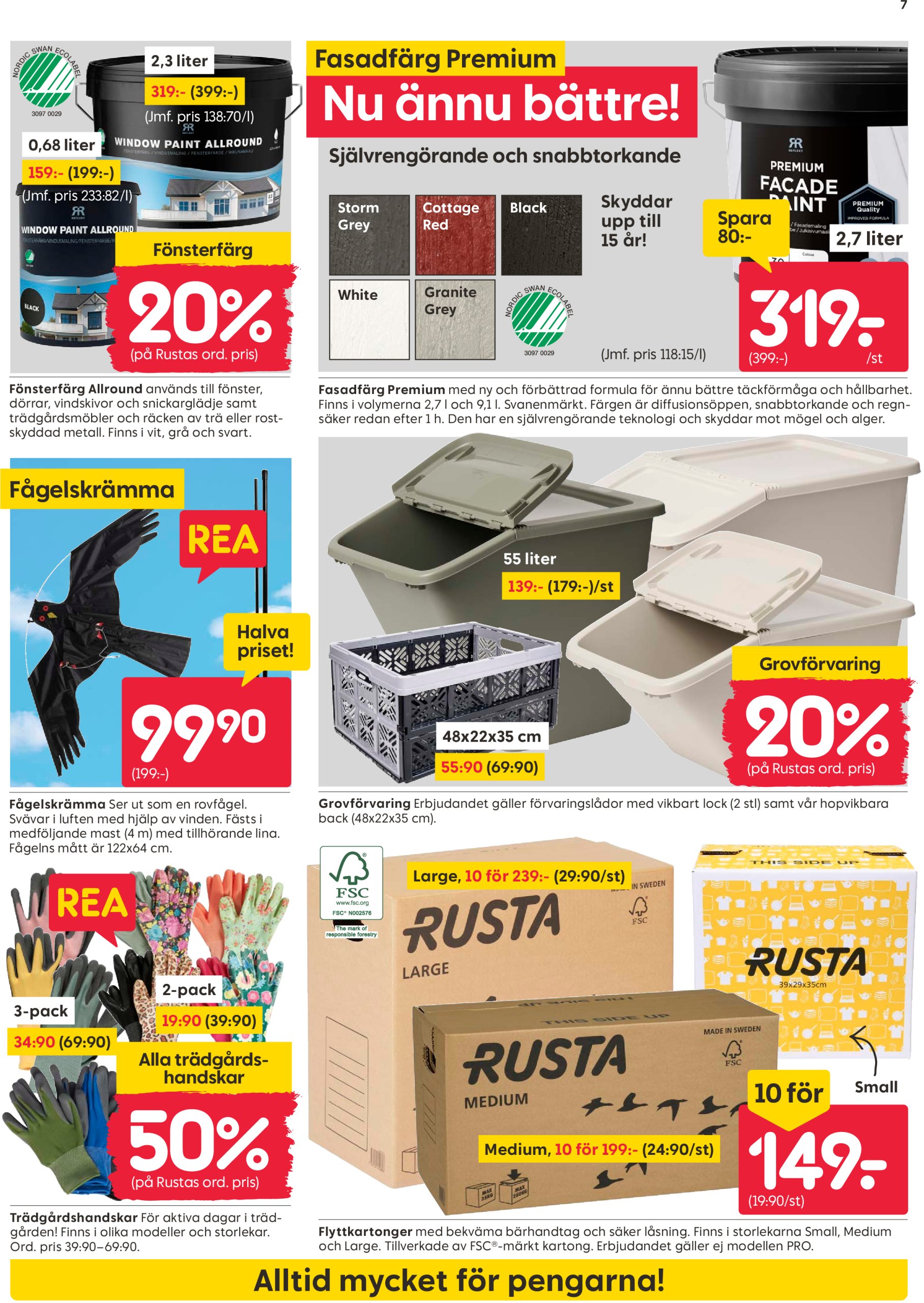 rusta - Rusta-reklambladet giltigt från 07/07 - 13/07 - page: 7