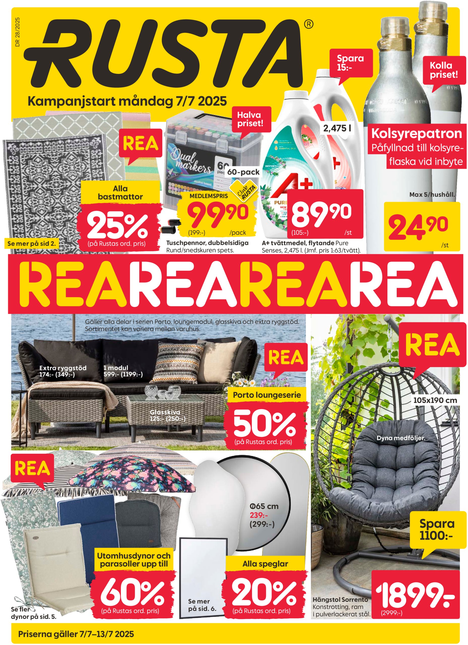 rusta - Rusta-reklambladet giltigt från 07/07 - 13/07