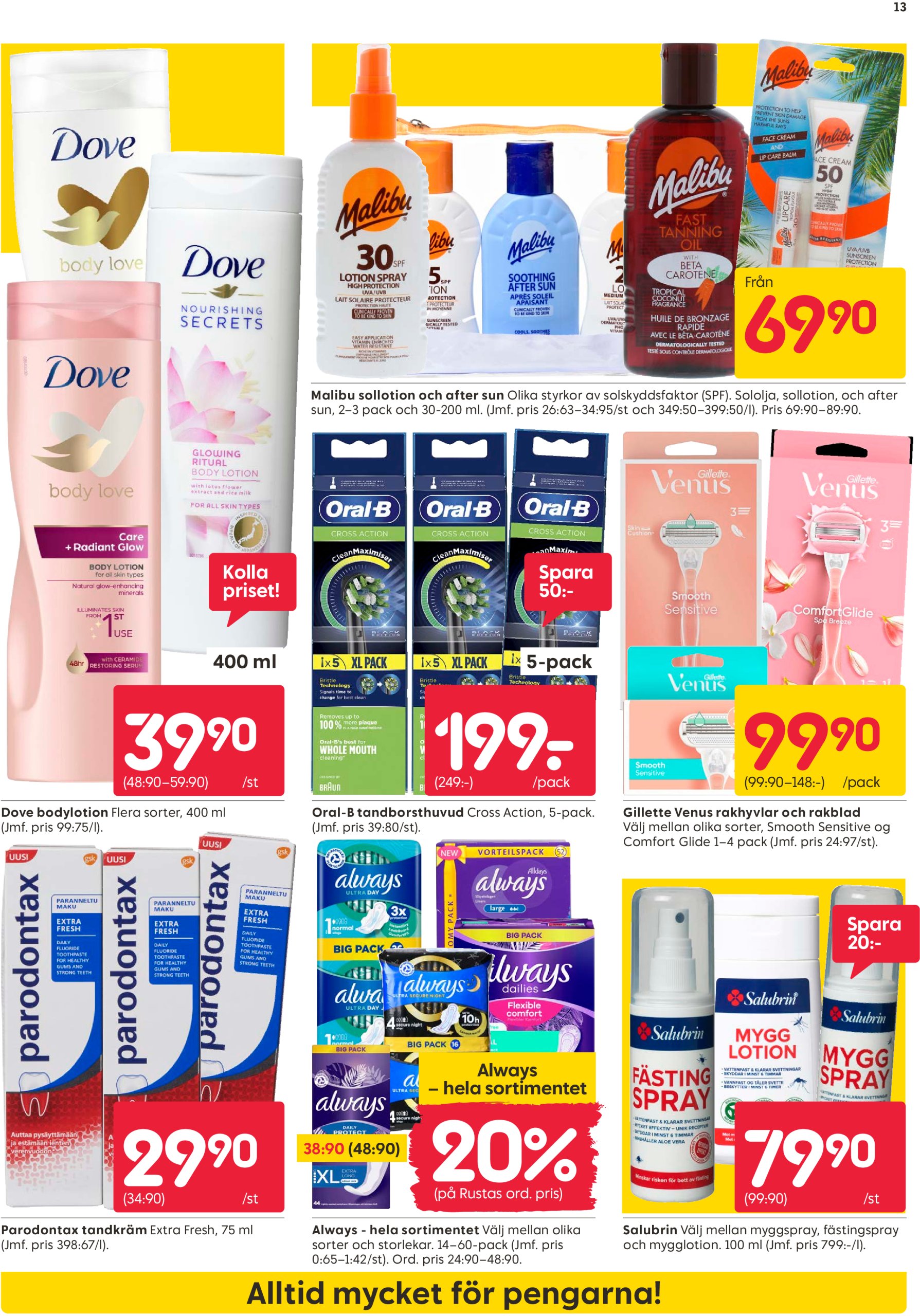rusta - Rusta-reklambladet giltigt från 07/07 - 13/07 - page: 13