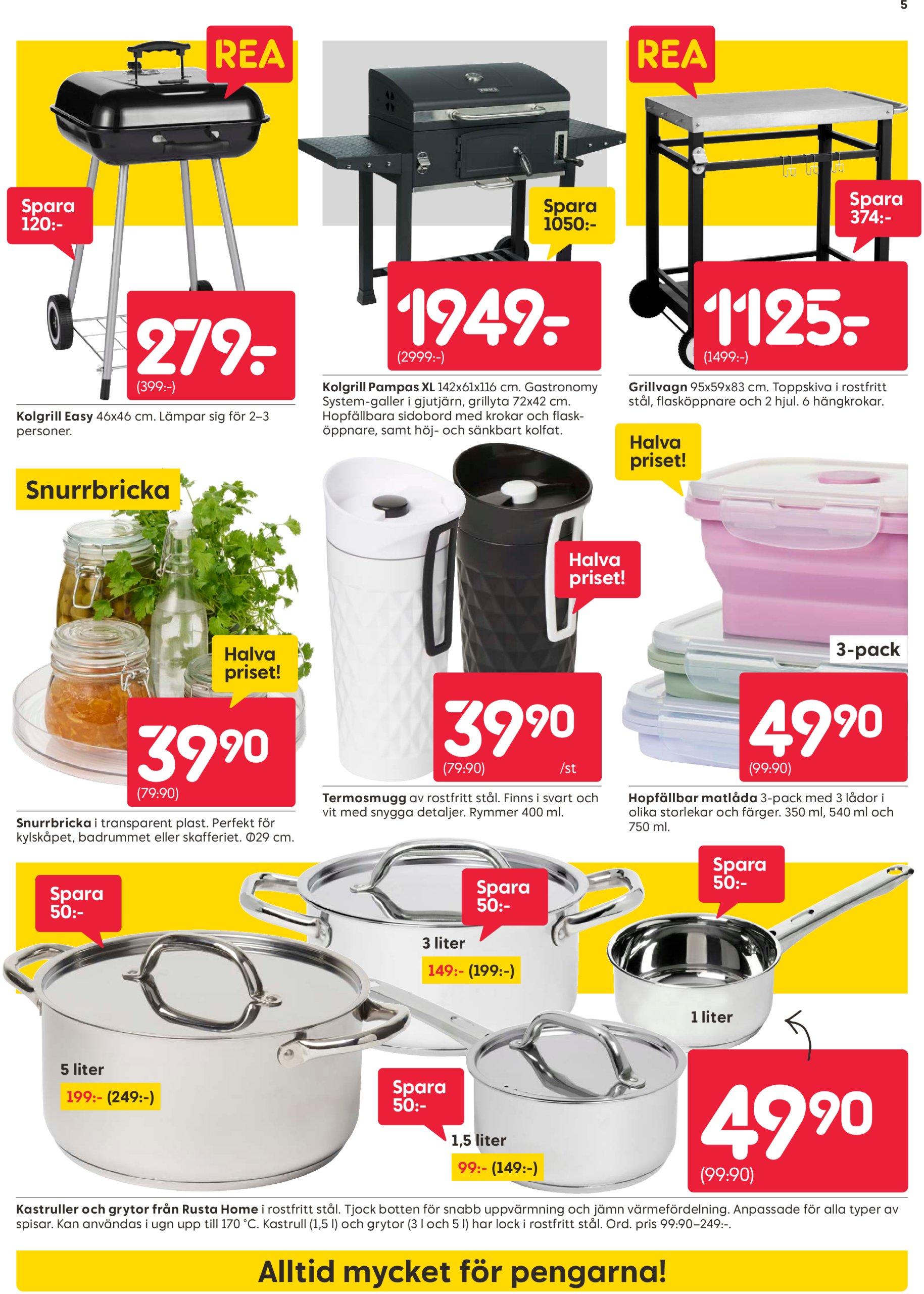 rusta - Rusta-reklambladet giltigt från 14/07 - 20/07 - page: 5