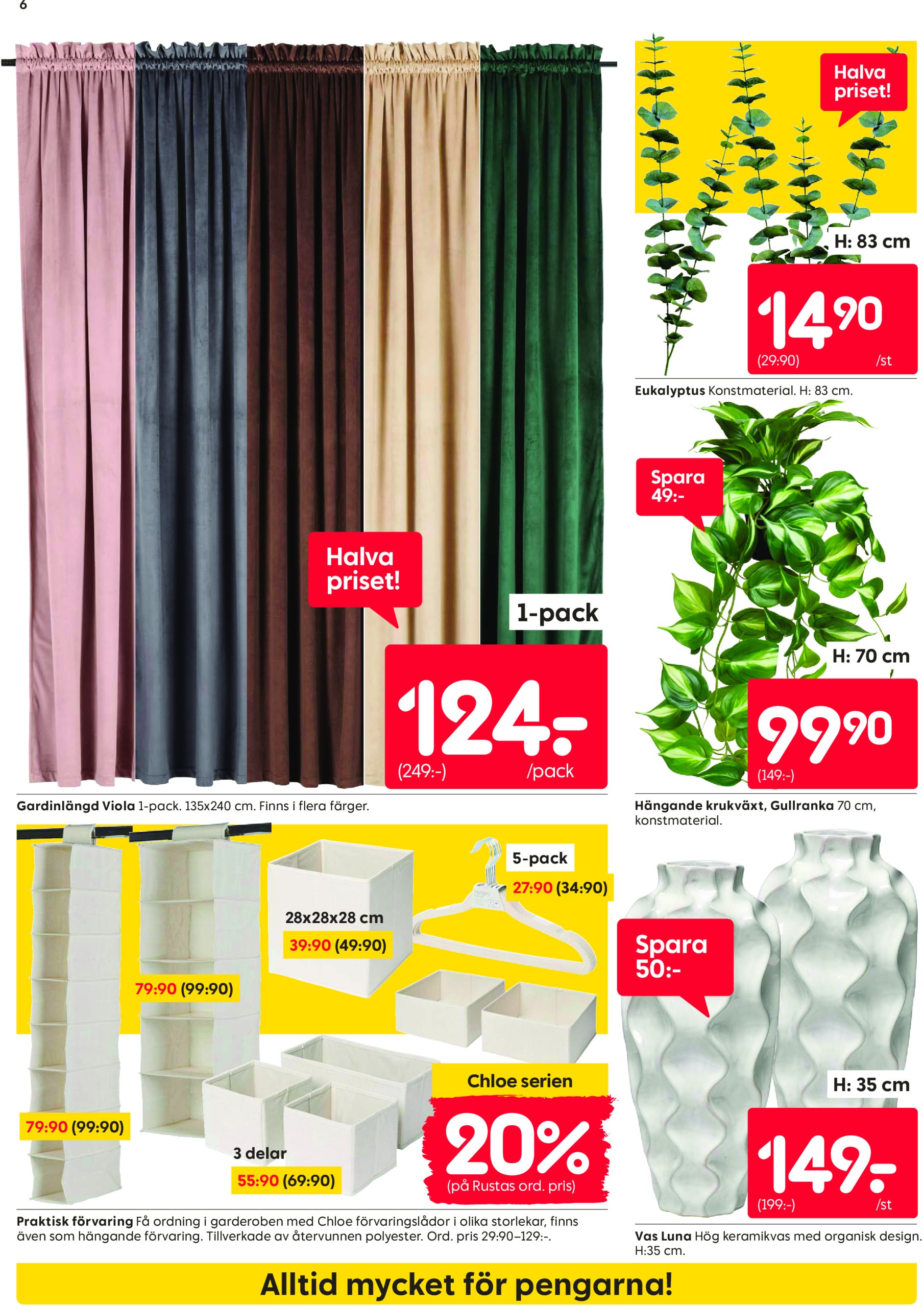 rusta - Rusta-reklambladet giltigt från 21/07 - 27/07 - page: 6