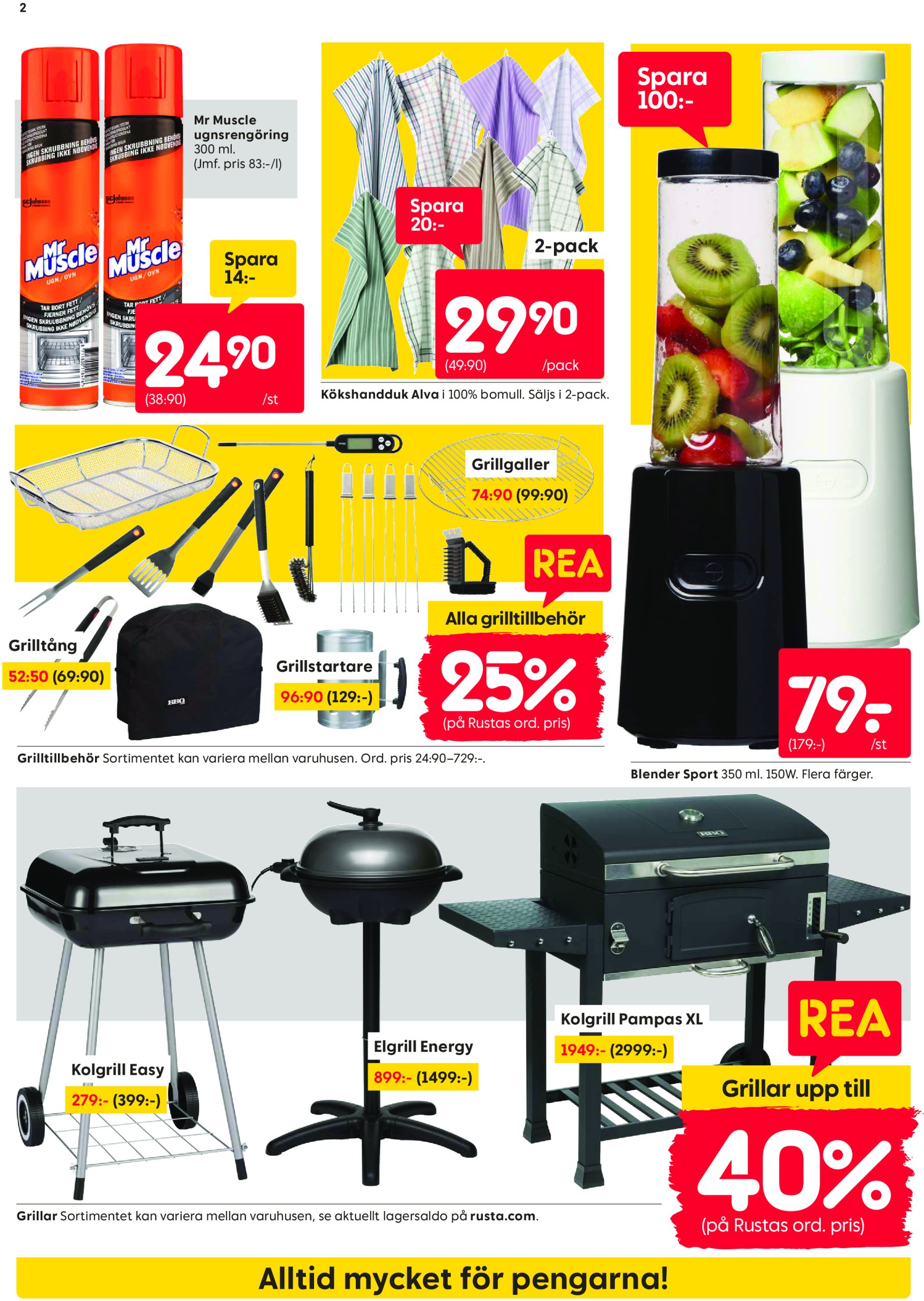 rusta - Rusta-reklambladet giltigt från 21/07 - 27/07 - page: 2