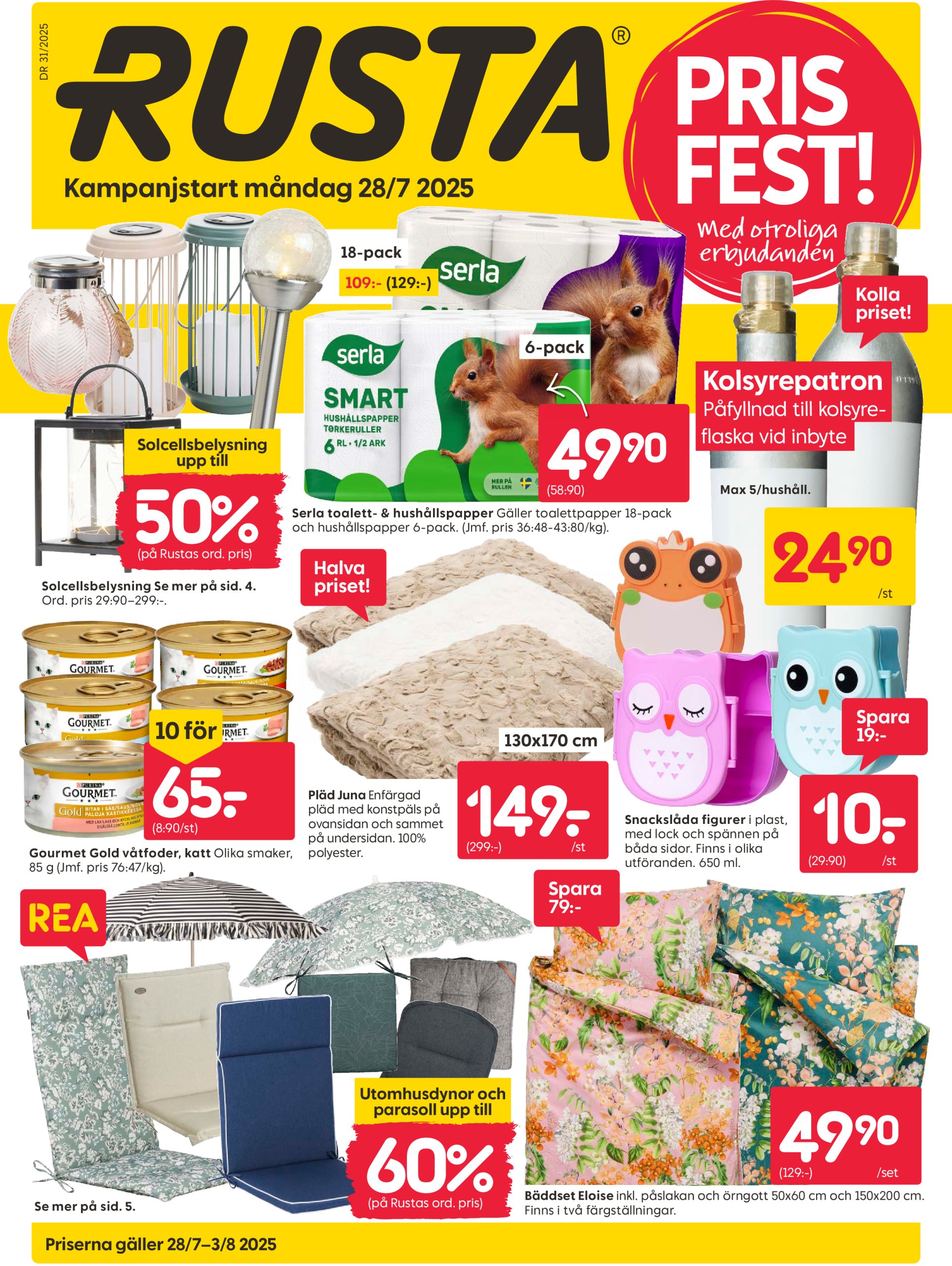 rusta - Rusta-reklambladet giltigt från 28/07 - 03/08