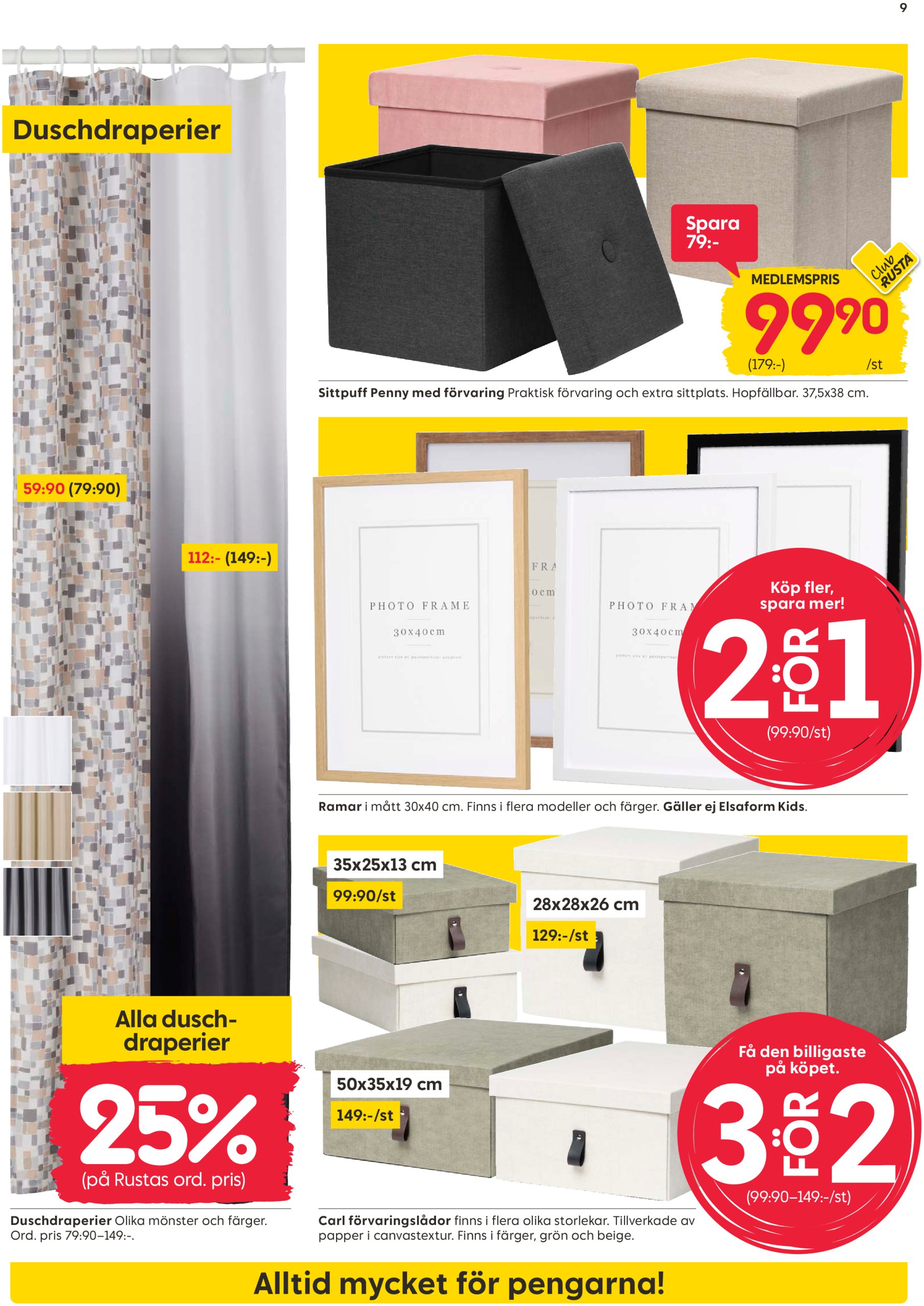 rusta - Rusta-reklambladet giltigt från 28/07 - 03/08 - page: 9