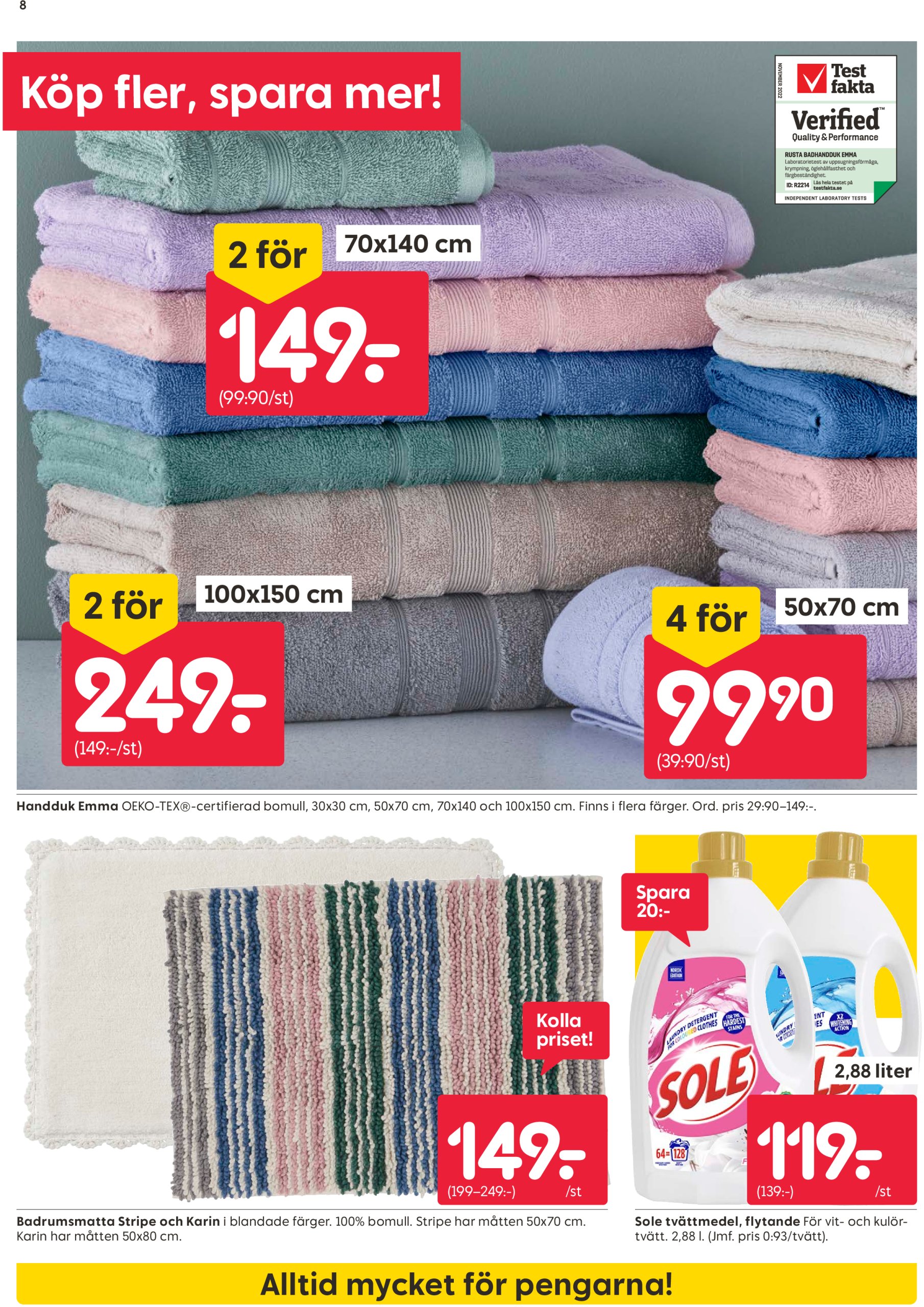 rusta - Rusta-reklambladet giltigt från 28/07 - 03/08 - page: 8
